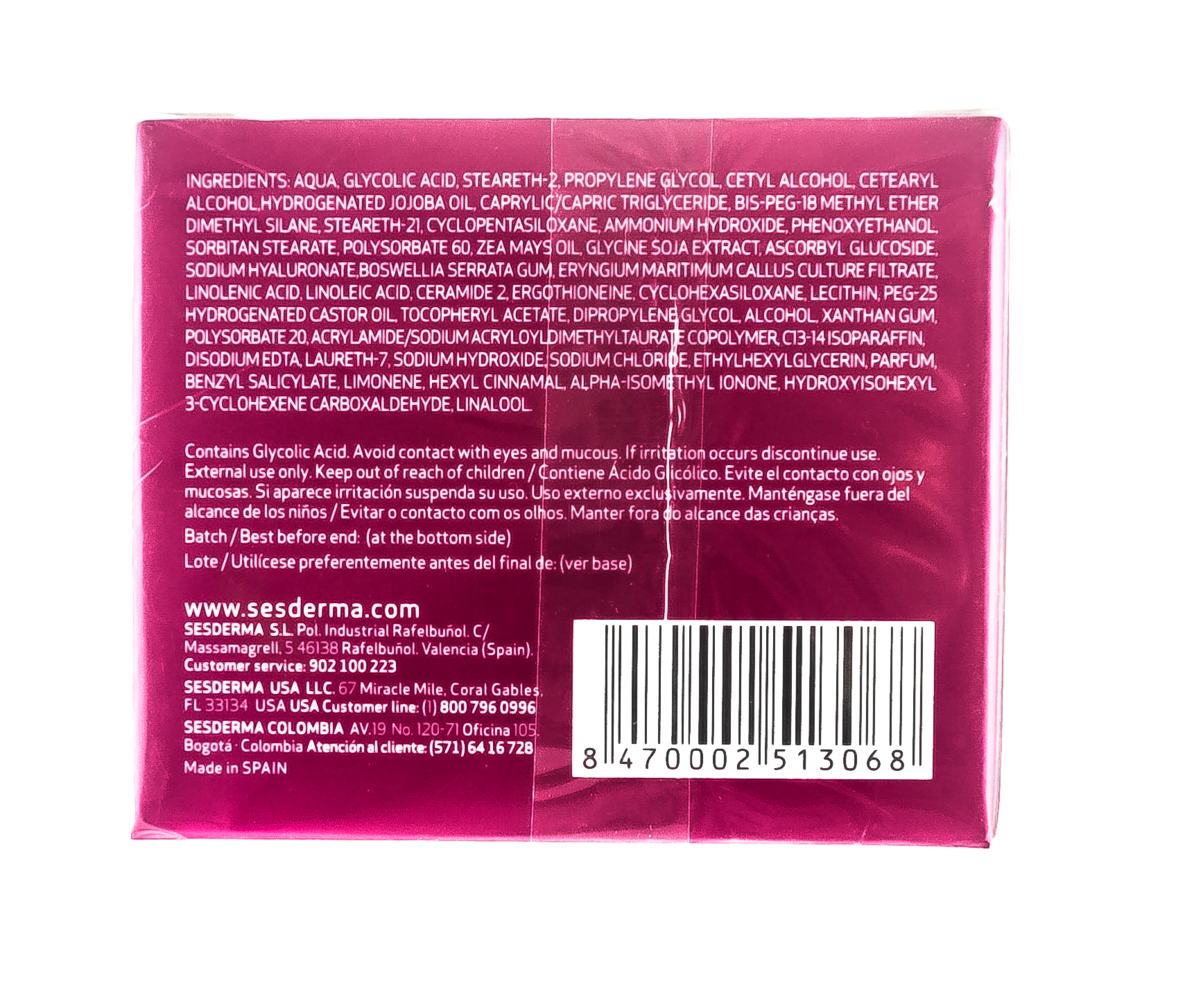 Сесдерма Ночной питательный крем Classic, 50 мл (Sesderma, Acglicolic) фото 9