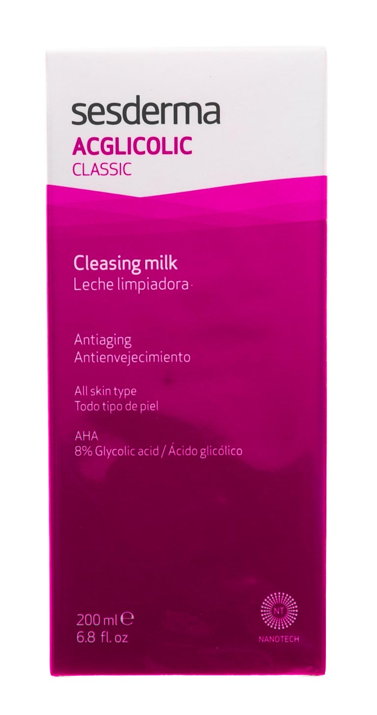 Sesderma Очищающее молочко Acglicolic Classic, 200 мл. фото