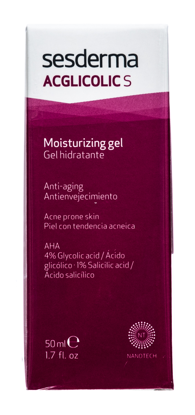 Сесдерма Увлажняющий гель, 50 мл (Sesderma, Acglicolic S) фото 3