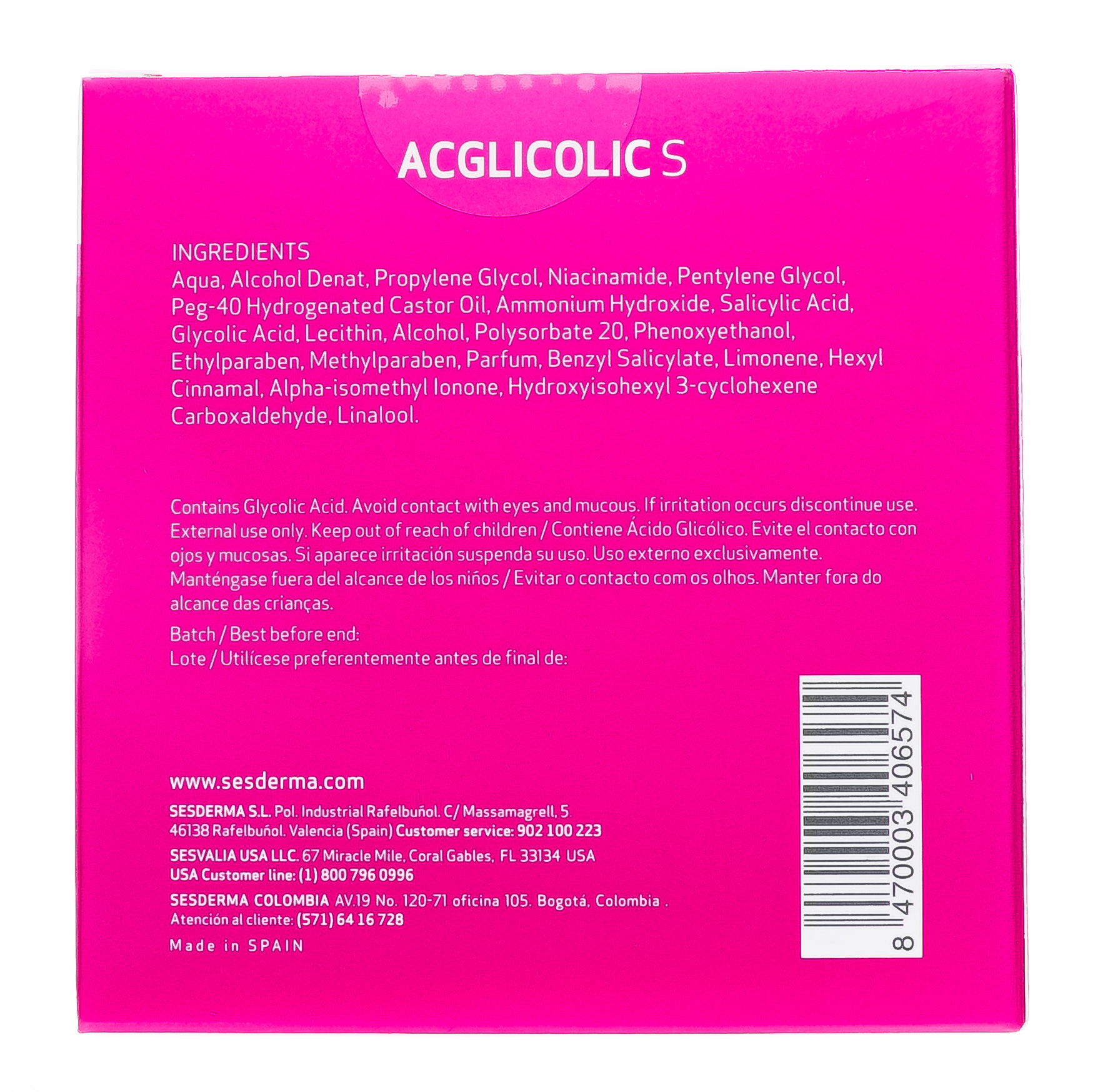 Сесдерма Очищающие салфетки Acglicolic S 14 шт. (Sesderma, Acglicolic) Сесдерма Очищающие салфетки Acglicolic S 14 шт. (Sesderma, Acglicolic) фото 2