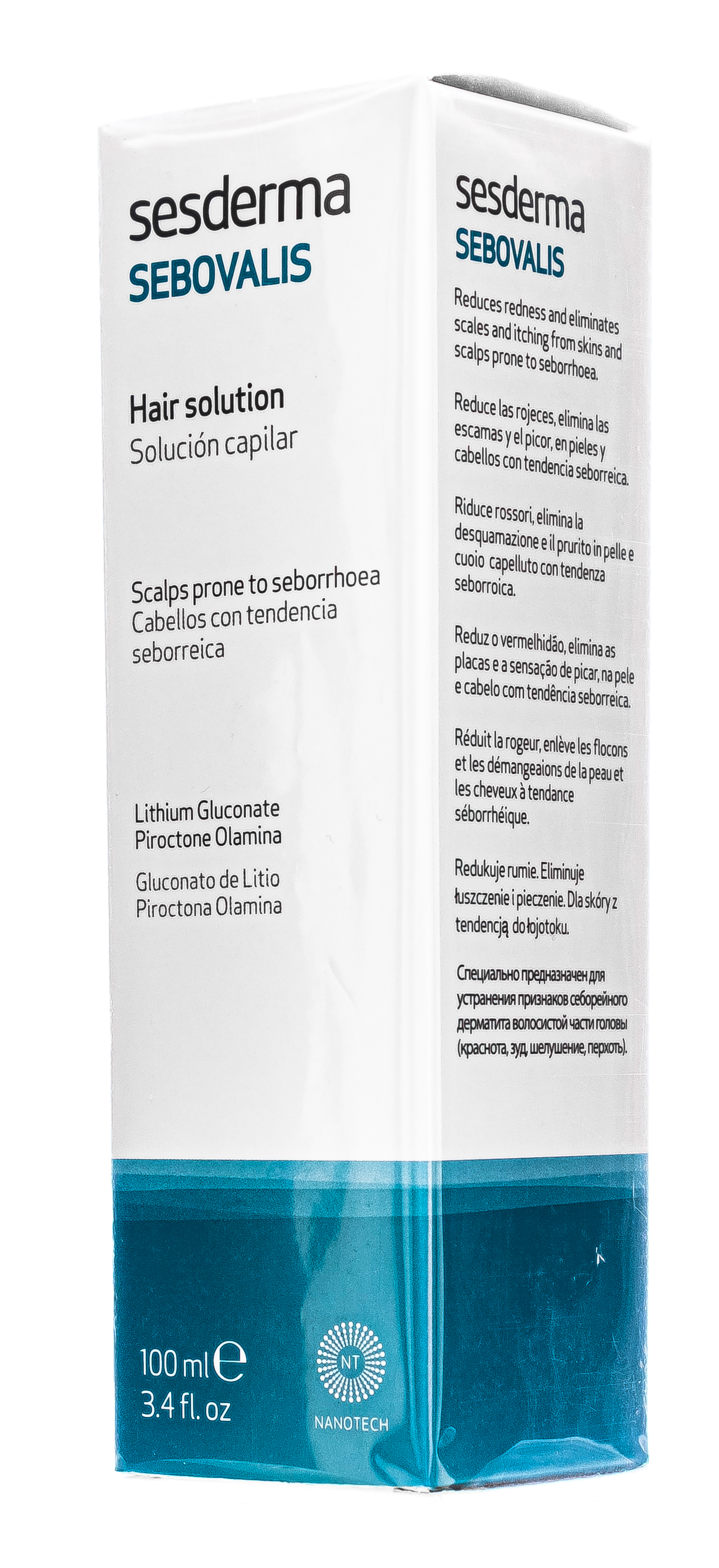 Сесдерма Лосьон для волос SEBOVALIS, 100 мл (Sesderma, Sebovalis) фото 2