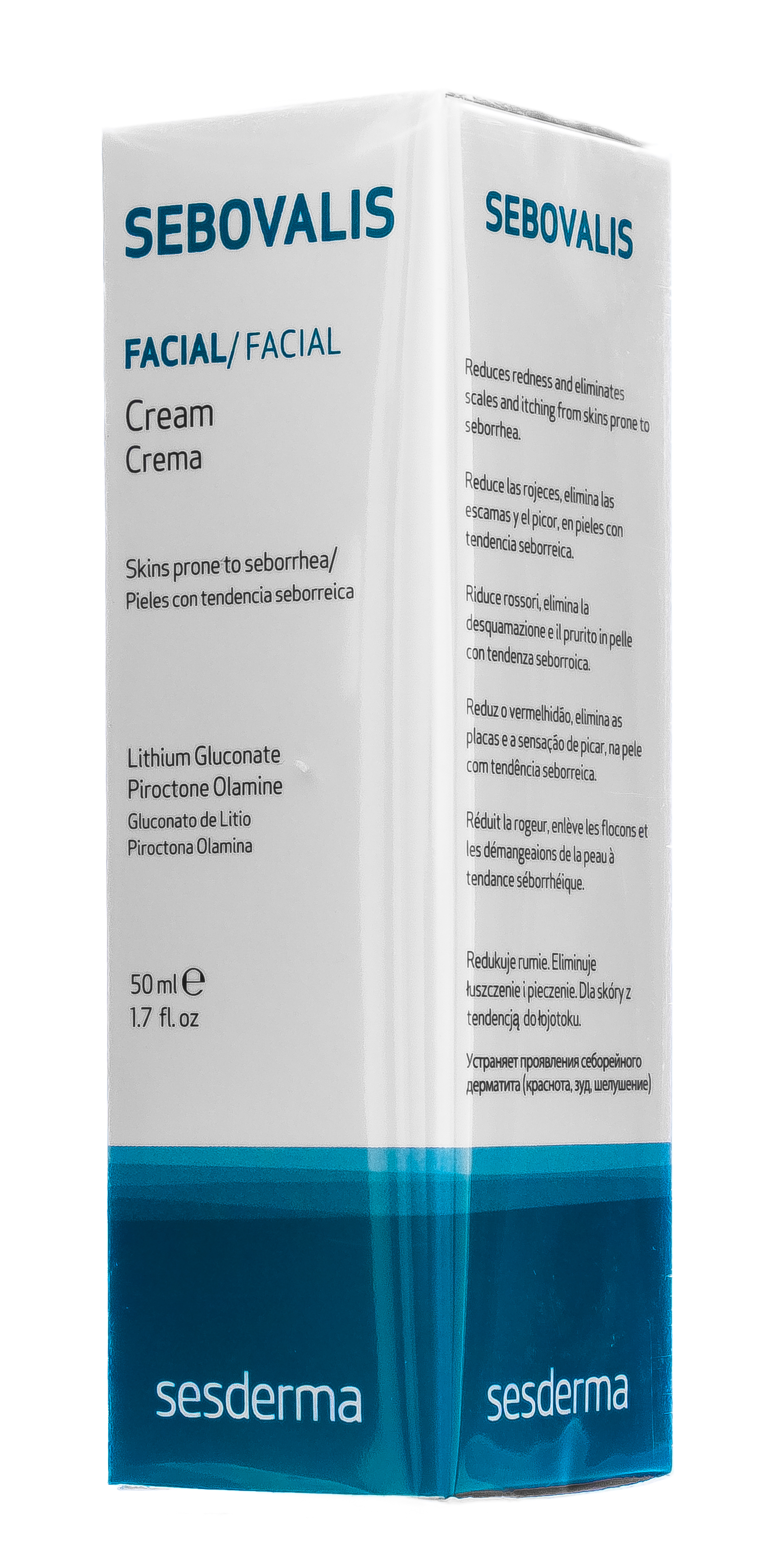 Сесдерма Крем для лица SEBOVALIS, 50 мл (Sesderma, Sebovalis) фото 2