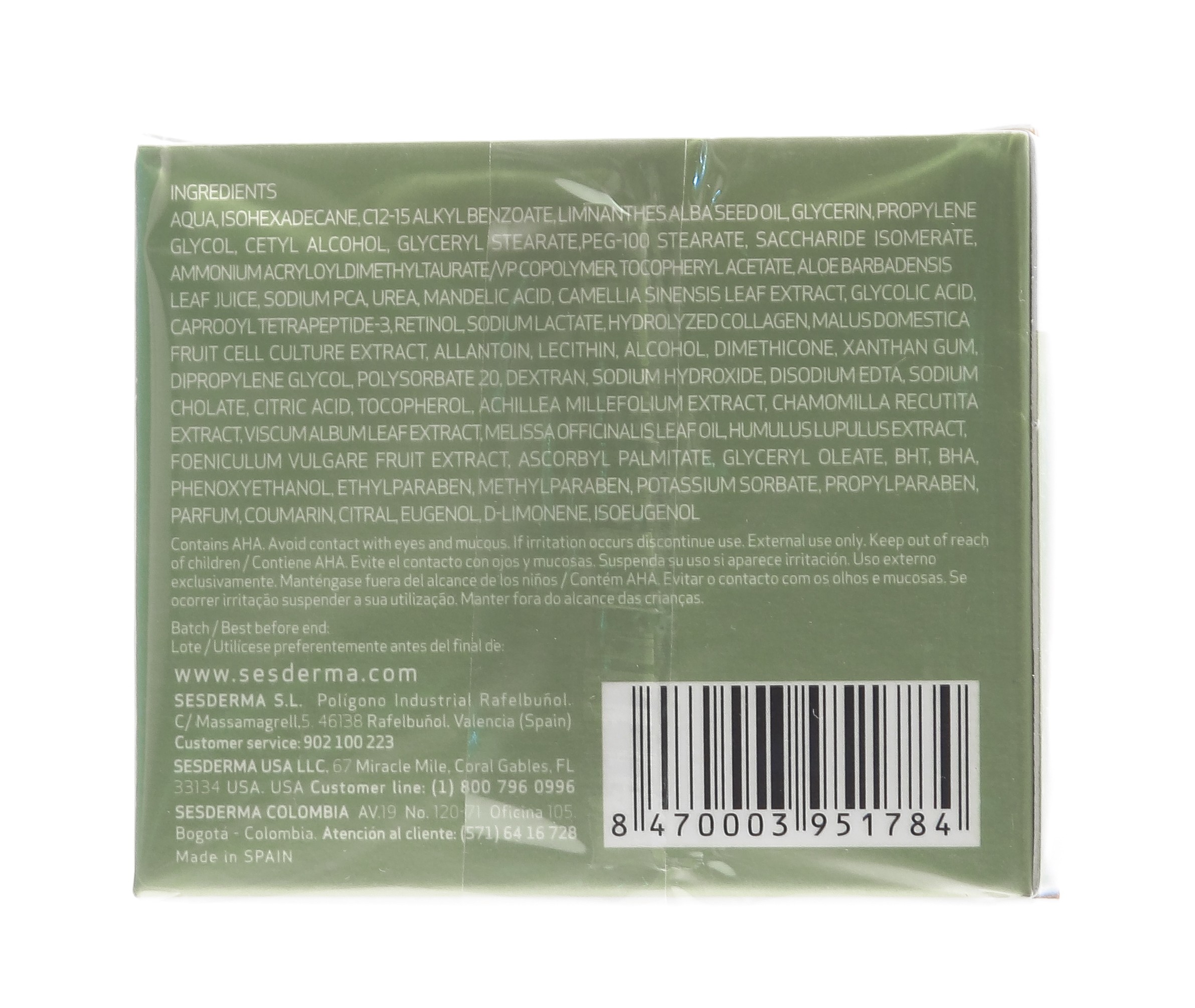 Сесдерма Увлажняющий крем, 50 мл (Sesderma, Mandelac) фото 6