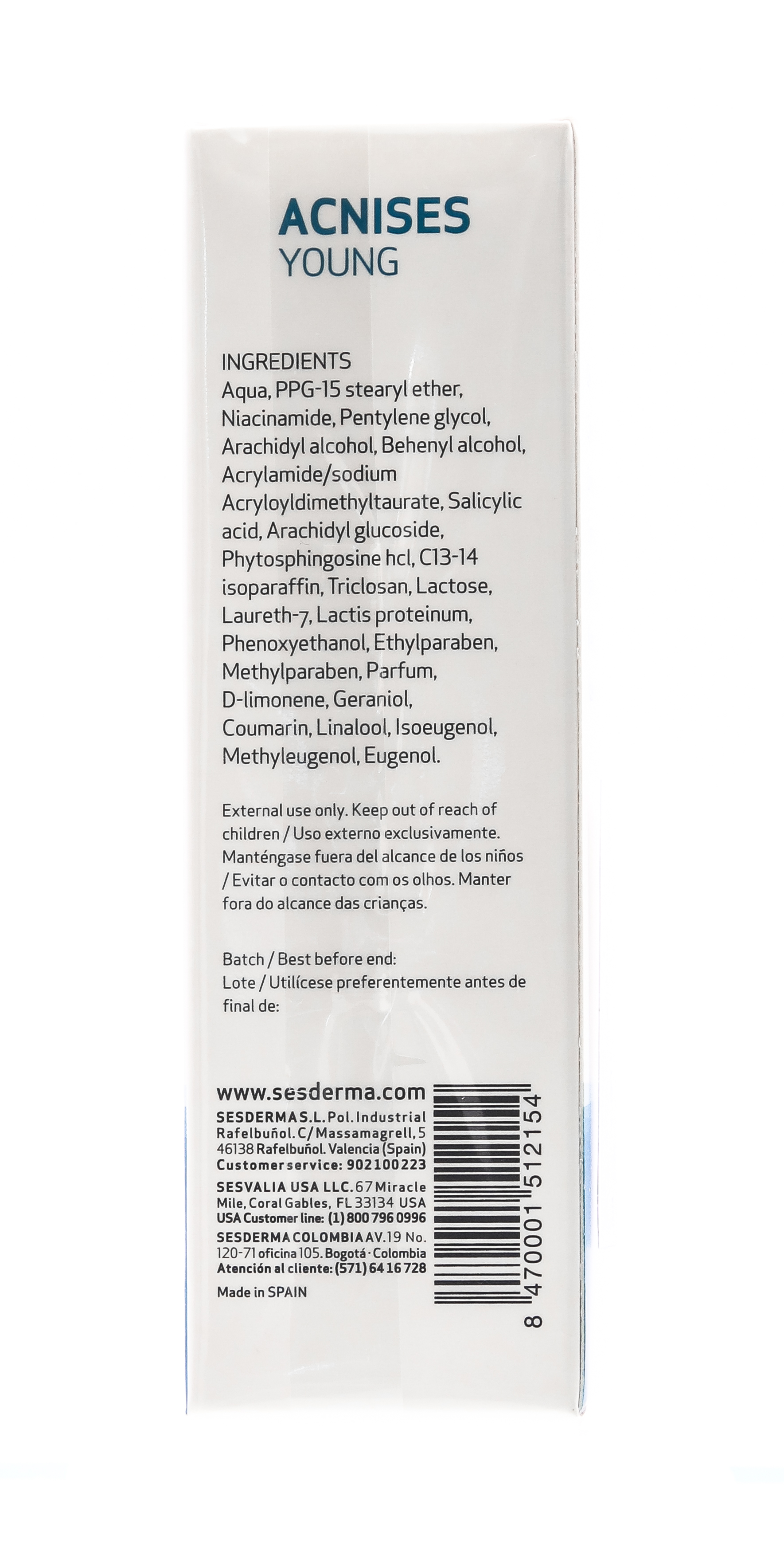 Сесдерма Крем-гель, 50 мл (Sesderma, Acnises) фото 9