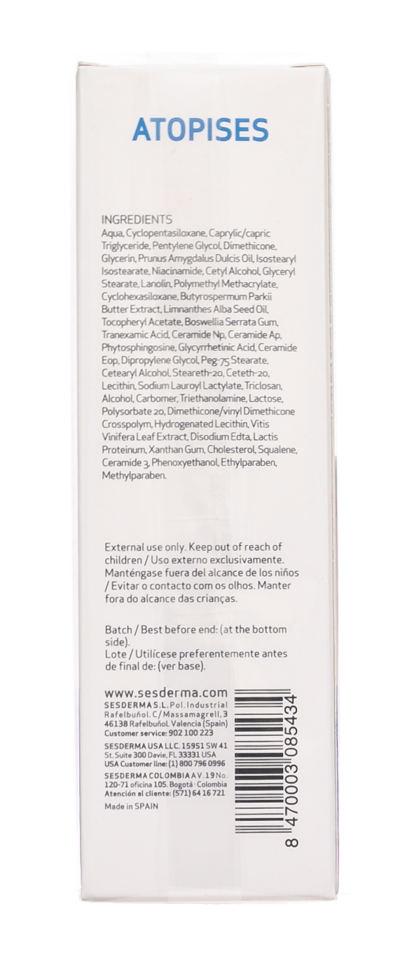 Сесдерма Увлажняющий крем Atopises, 50 мл (Sesderma, Atopises) фото 2