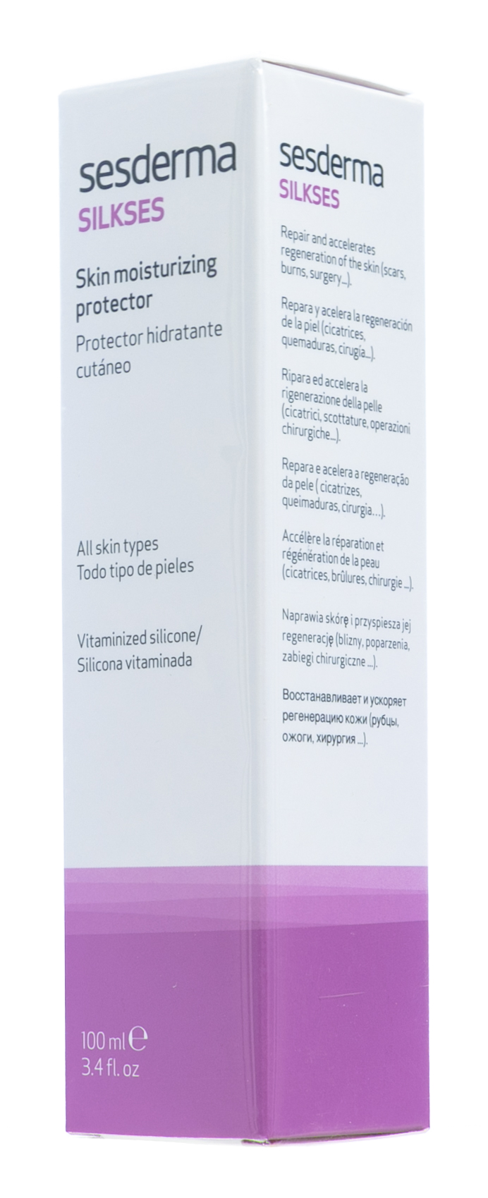 Сесдерма Увлажняющий крем-протектор для всех типов кожи, 100 мл (Sesderma, Silkses) фото 2