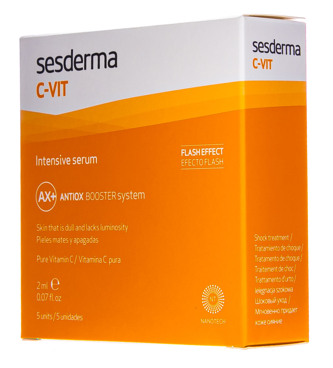 Сесдерма Интенсивная сыворотка 12% С-Vit, 5 шт. по 2 мл (Sesderma, C-Vit) фото 3