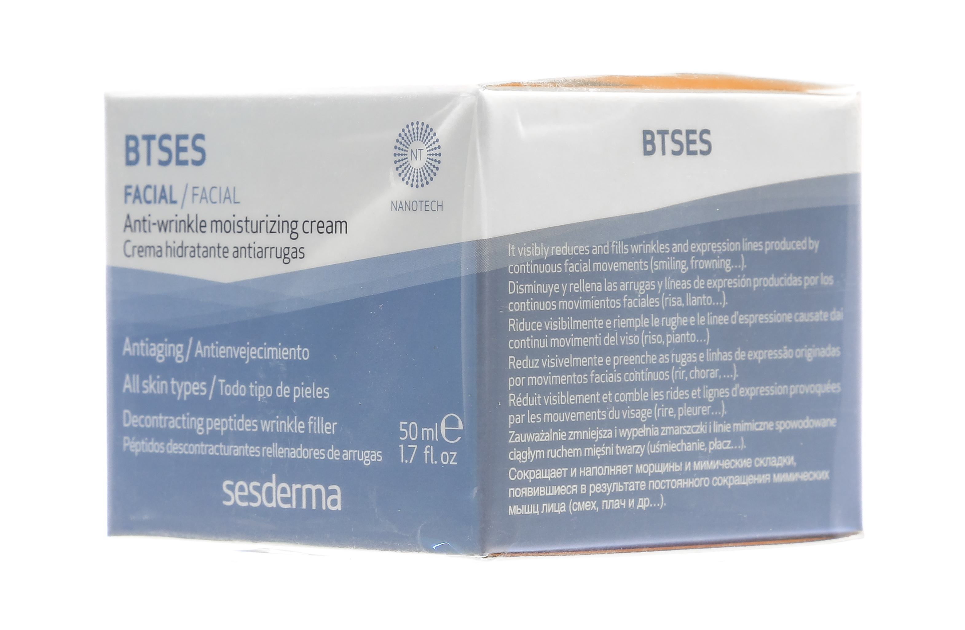 Сесдерма Увлажняющий крем против морщин Btses, 50 мл (Sesderma, Btses) фото 10