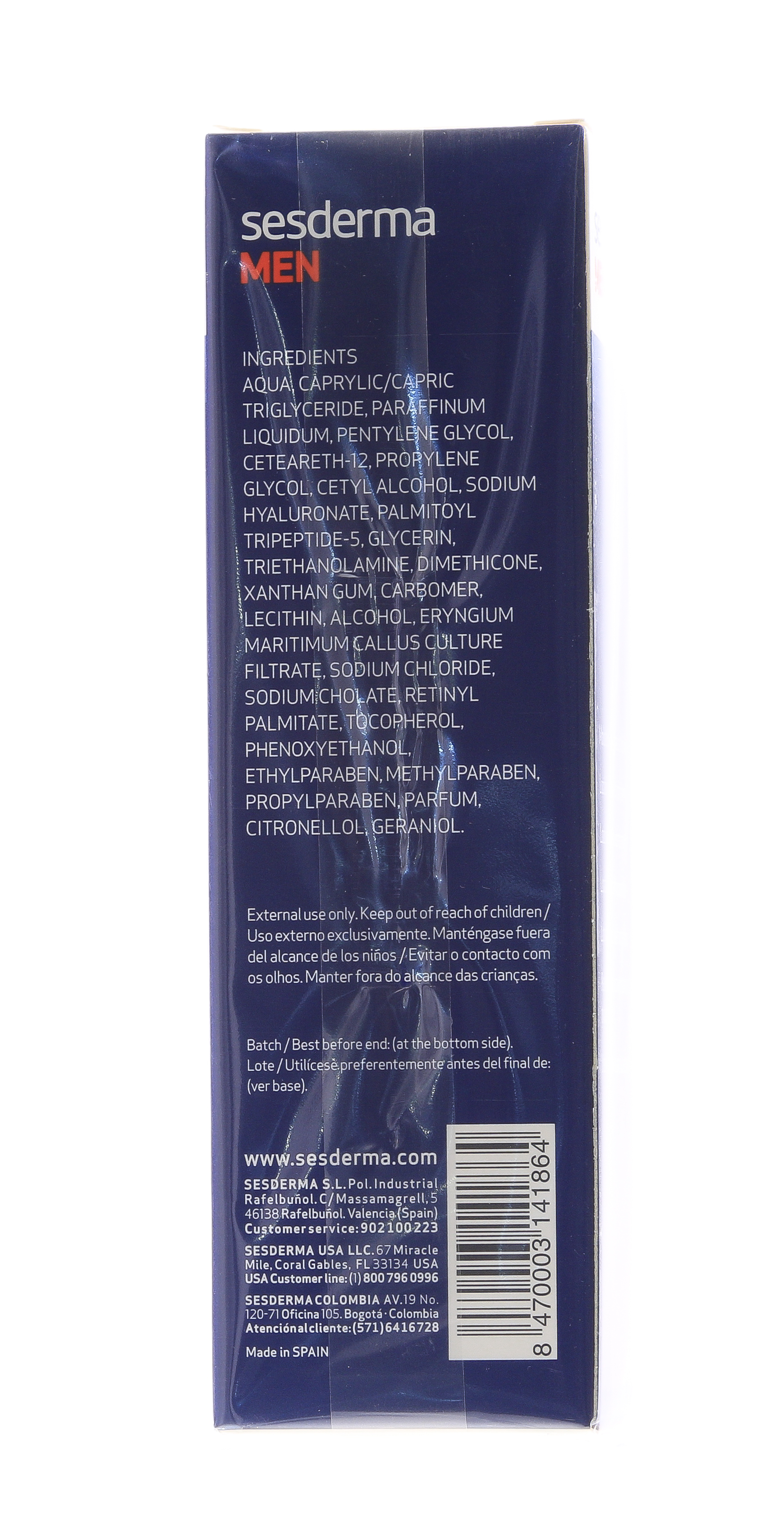 Сесдерма Увлажняющий лосьон Sesderma Men, 50 мл (Sesderma, Sesderma Men) фото 2