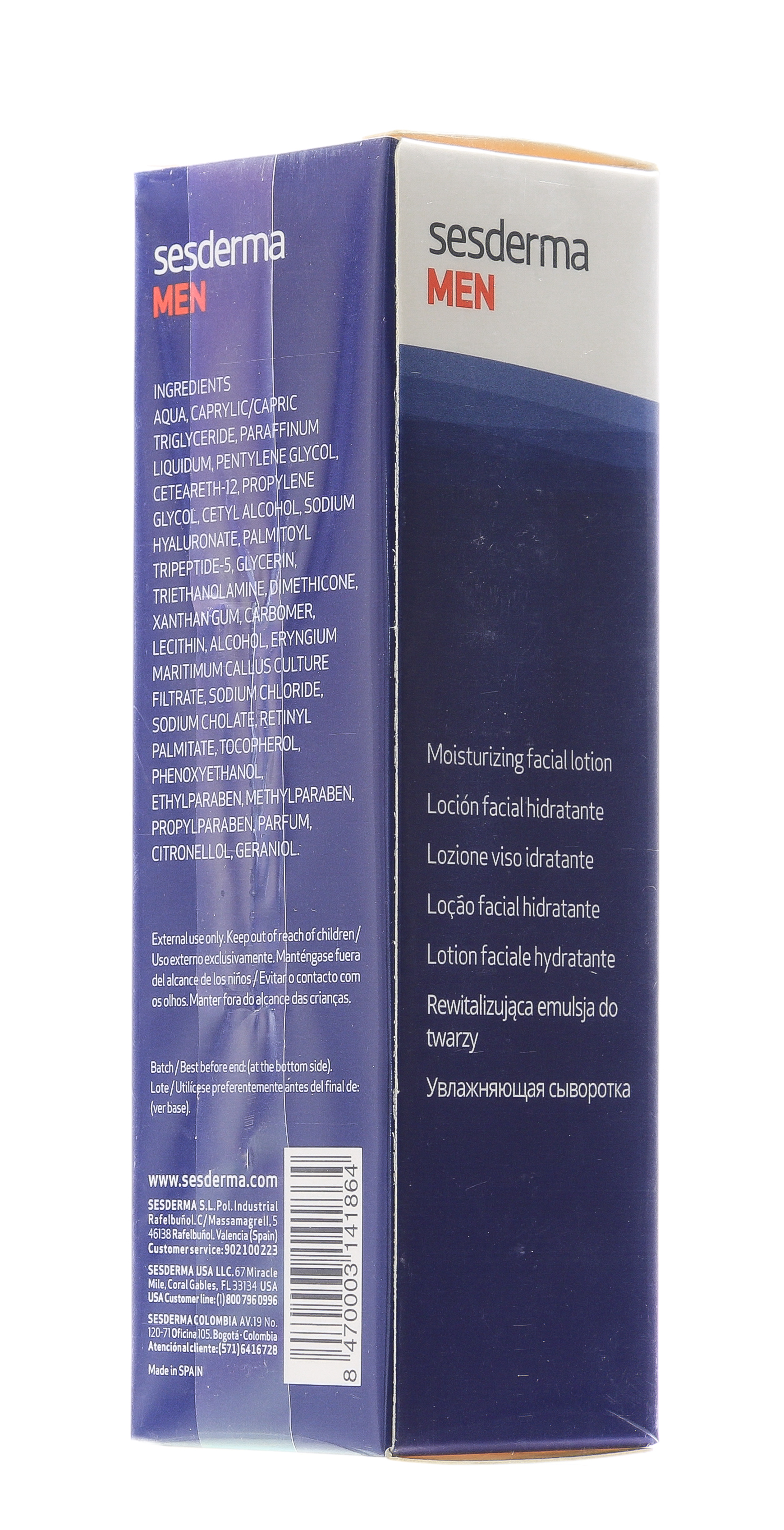 Сесдерма Увлажняющий лосьон Sesderma Men, 50 мл (Sesderma, Sesderma Men) фото 3