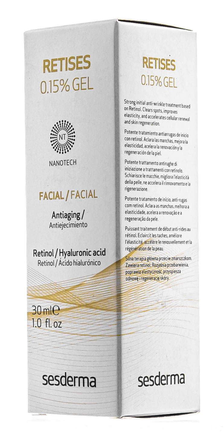 Сесдерма Омолаживающий гель 0,15% Retises Nano, 30 мл (Sesderma, Retises) фото 1
