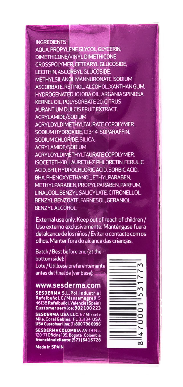 Сесдерма Липосомальная сыворотка с феруловой кислотой Ferulac, 30 мл (Sesderma, Ferulac) фото 9