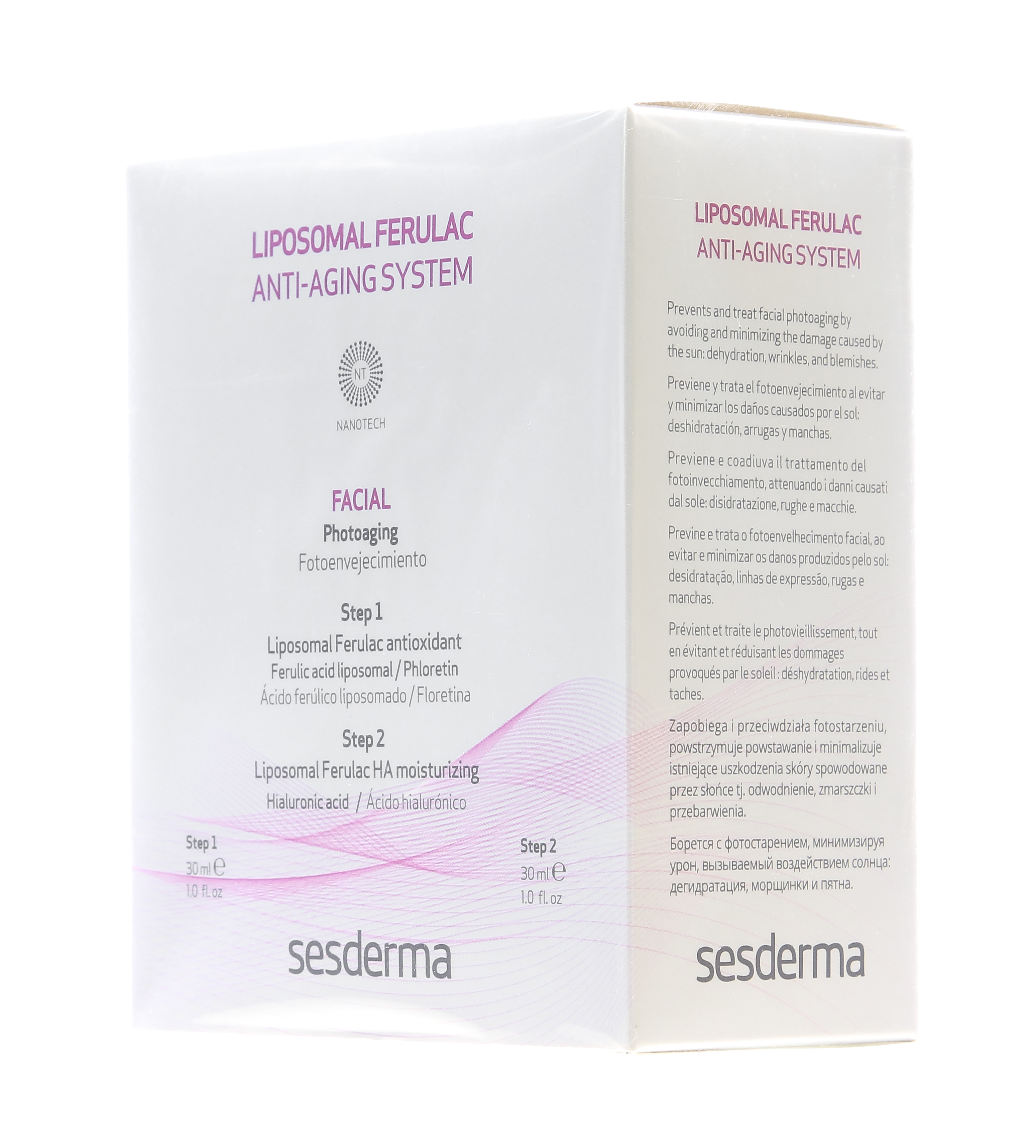 Сесдерма Омолаживающая система Ferulac, 30 мл + 30 мл (Sesderma, Ferulac) фото 10