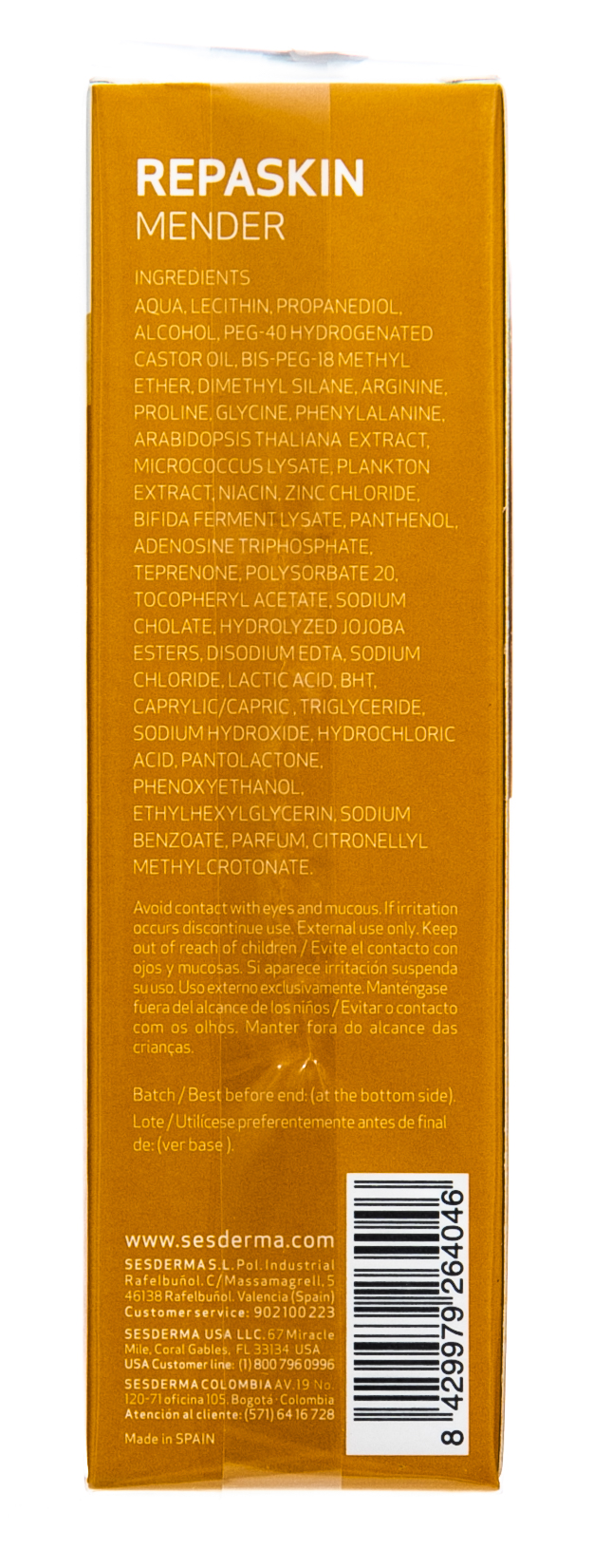 Сесдерма Липосомальный спрей-мист REPASKIN MENDER, 50 мл (Sesderma, Repaskin Mender) фото 4