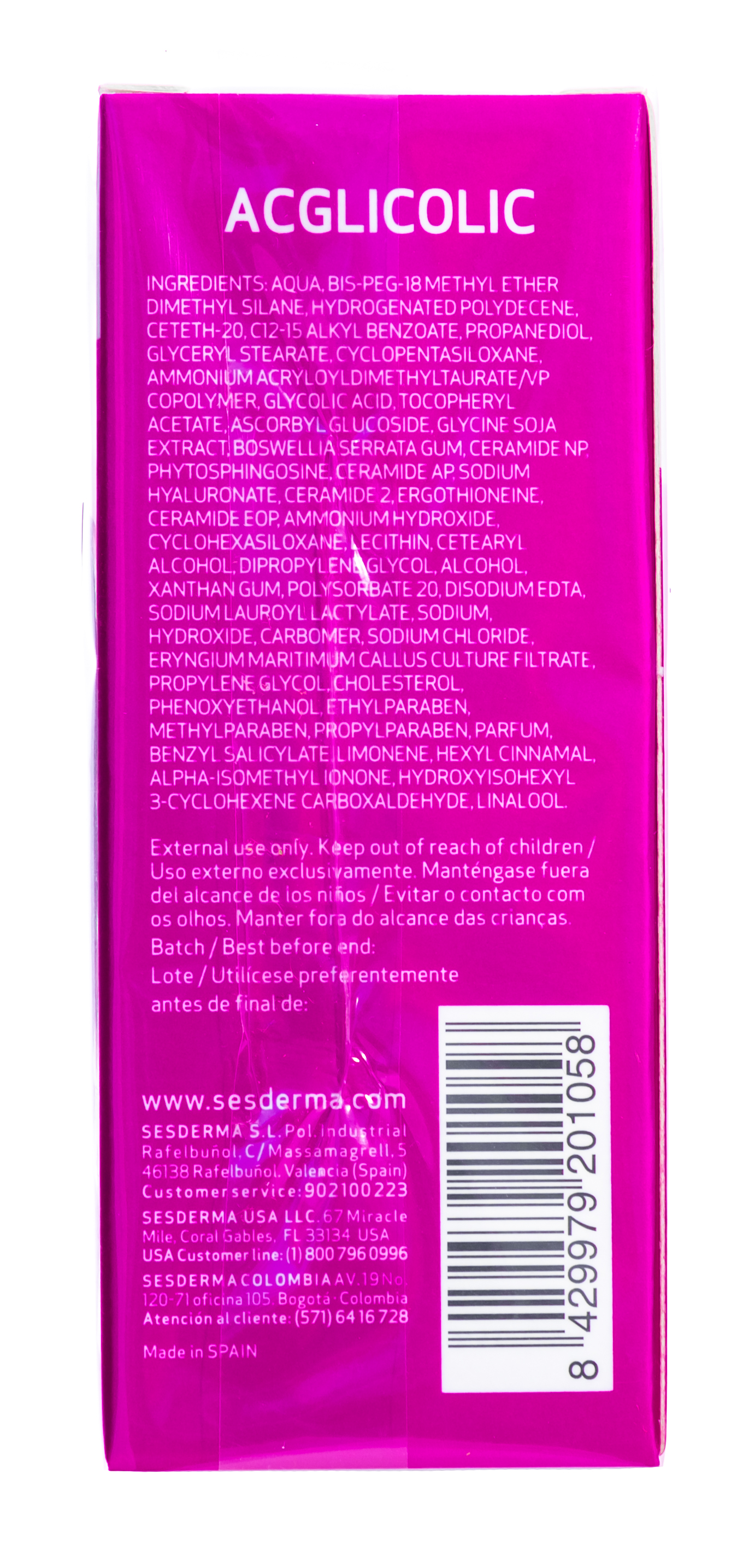 Сесдерма Липосомальная сыворотка, 30 мл (Sesderma, Acglicolic) фото 8