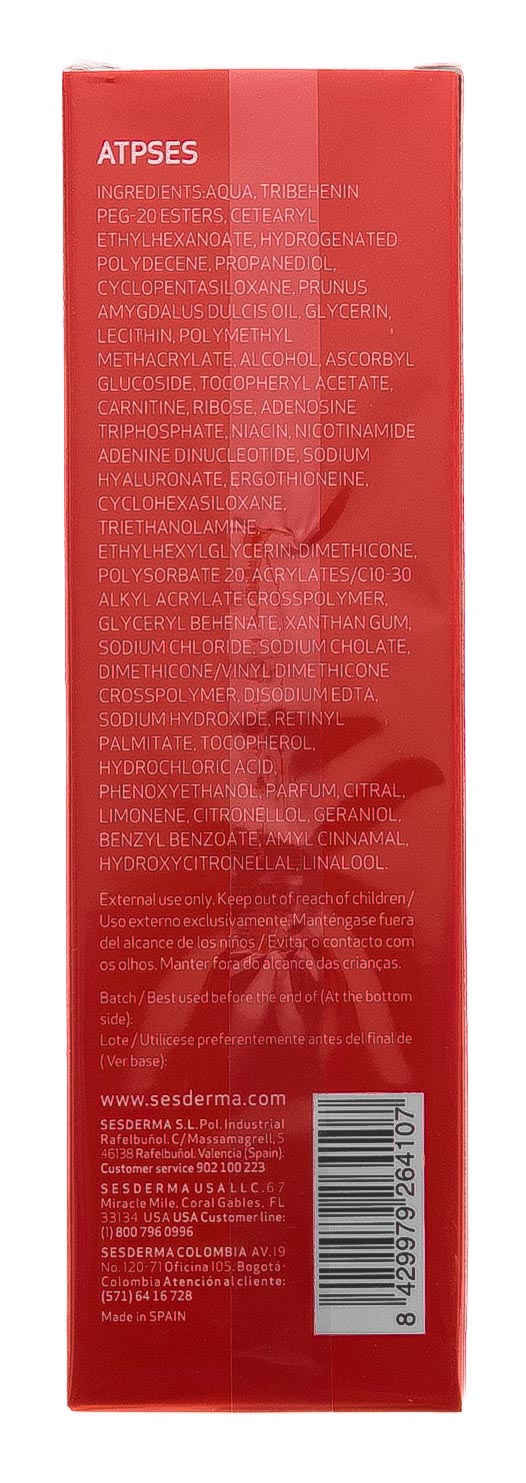 Сесдерма Крем «Клеточный энергетик» Atpses, 50 мл (Sesderma, Atpses) фото 3