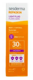 Sesderma Солнцезащитный крем-гель REPASKIN BODY LIGHT FLUID SPF 30, 200 мл. фото