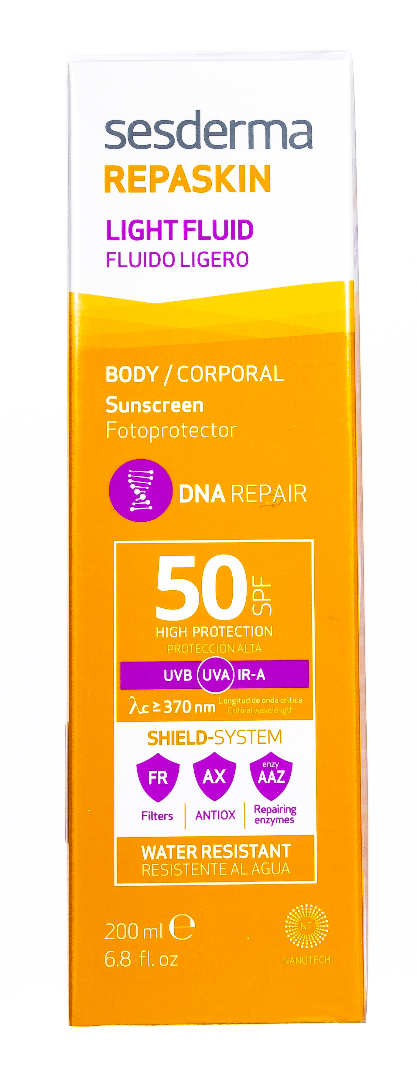 Сесдерма Солнцезащитный крем-гель REPASKIN BODY LIGHT FLUID SPF 50, 200 мл (Sesderma, Repaskin) Сесдерма Солнцезащитный крем-гель REPASKIN BODY LIGHT FLUID SPF 50, 200 мл (Sesderma, Repaskin) фото 1
