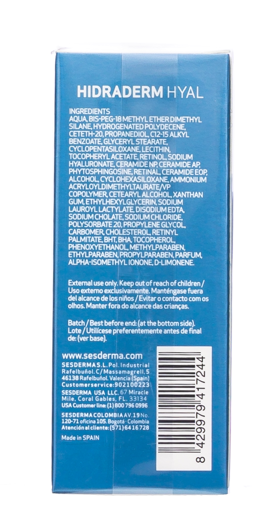 Сесдерма Липосомальная сыворотка с гиалуроновой кислотой, 30 мл (Sesderma, Hidraderm Hyal) фото 9