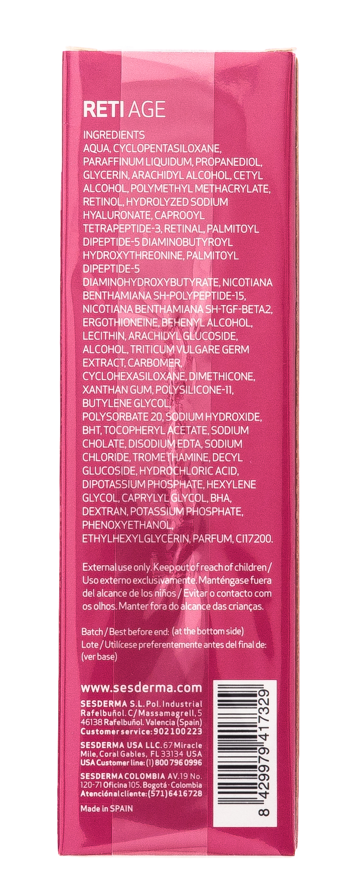 Сесдерма Антивозрастной крем-гель, 50 мл (Sesderma, Retiage) фото 8
