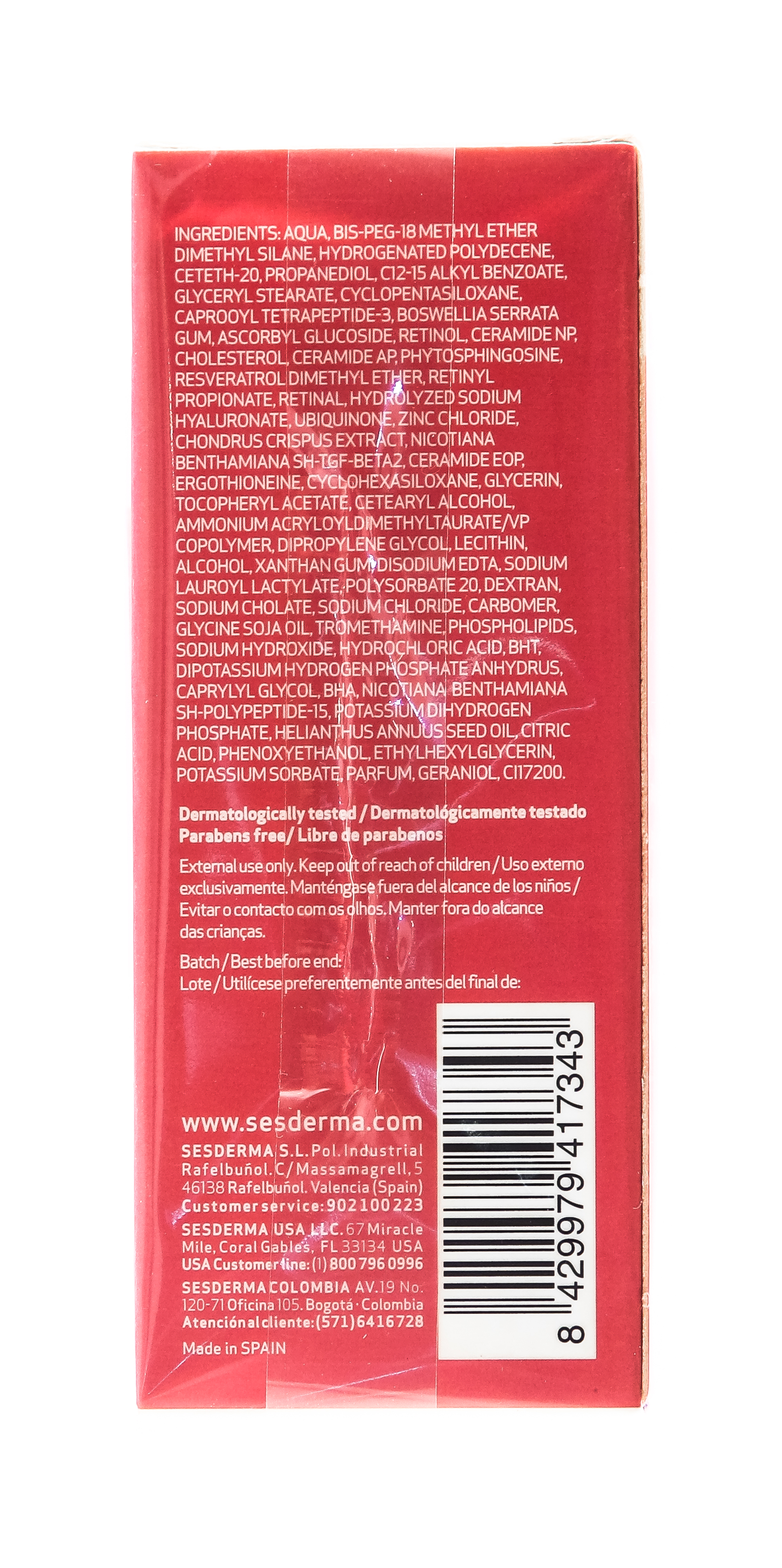 Сесдерма Антивозрастная сыворотка, 30 мл (Sesderma, Retiage) фото 8