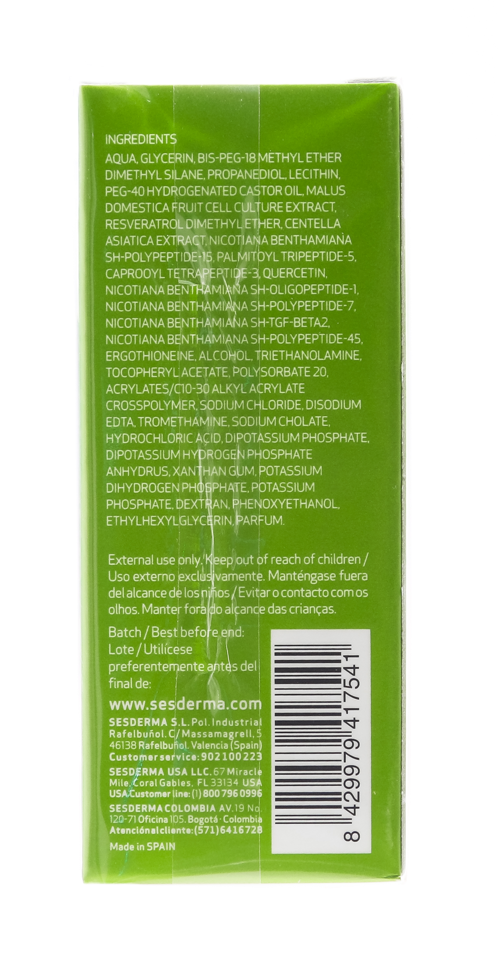 Сесдерма Омолаживающая сыворотка Rejuvenating serum, 30 мл (Sesderma, Factor G) фото 6