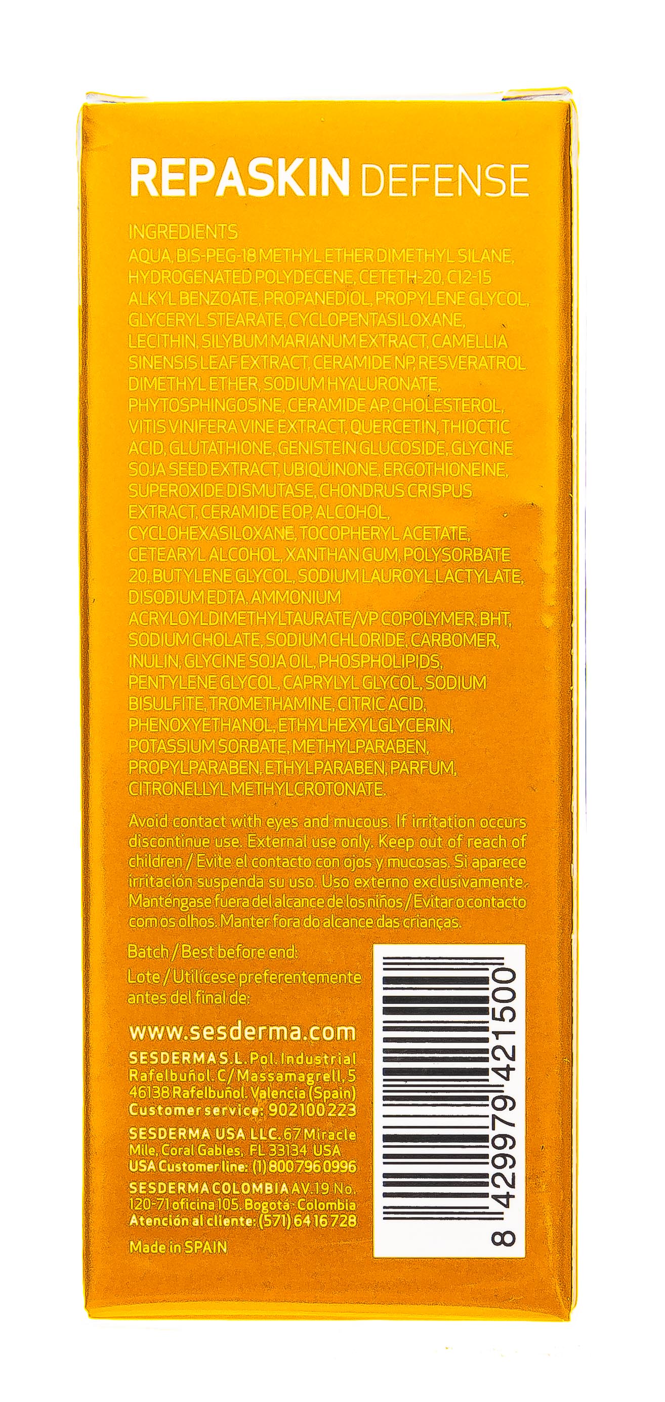 Сесдерма Защитная липосомальная сыворотка, 30 мл (Sesderma, Repaskin) фото 4