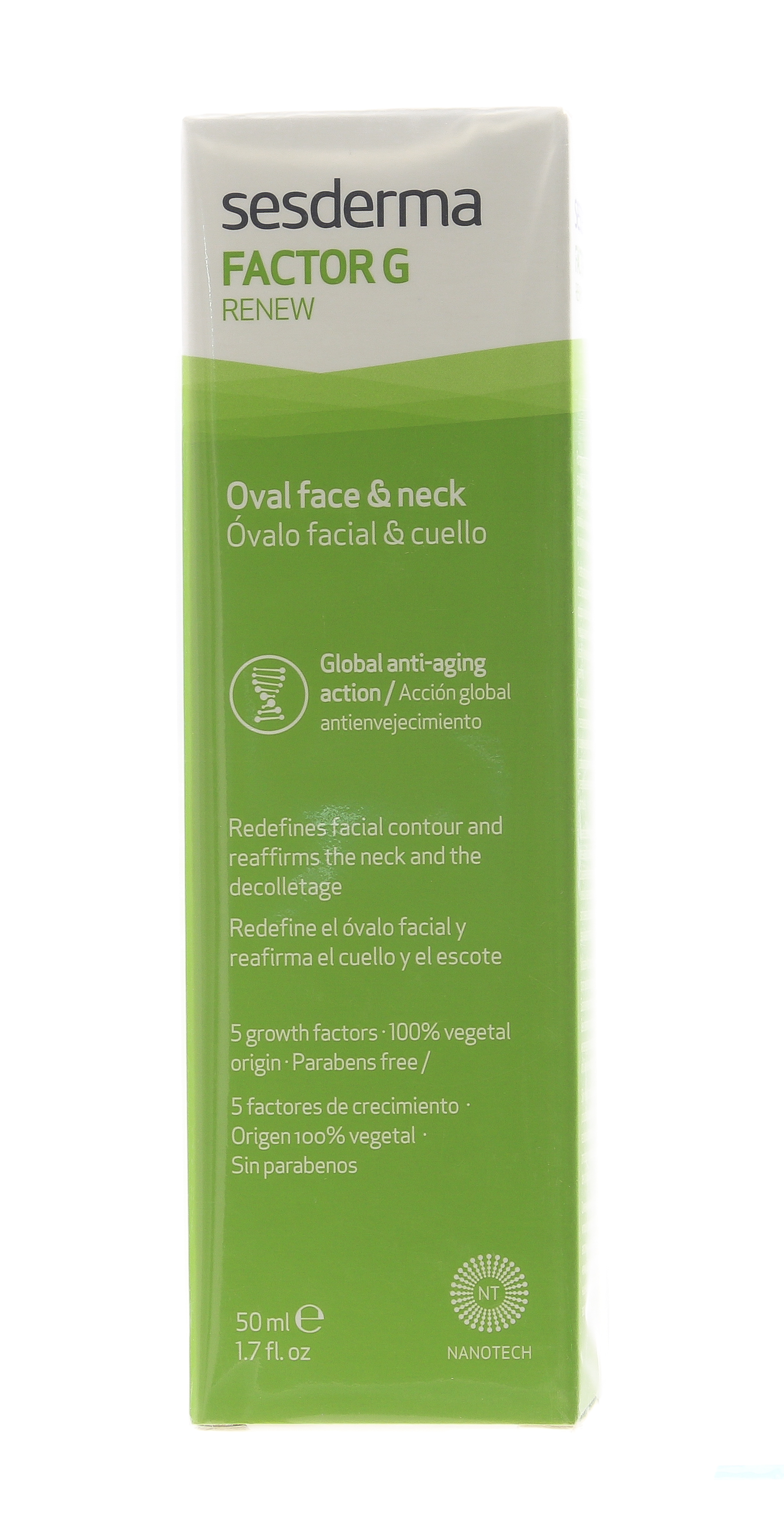 Сесдерма Омолаживающее средство для овала лица и шеи FACTOR G RENEW Oval face & neck, 50 мл. (Sesderma, Factor G) фото 10