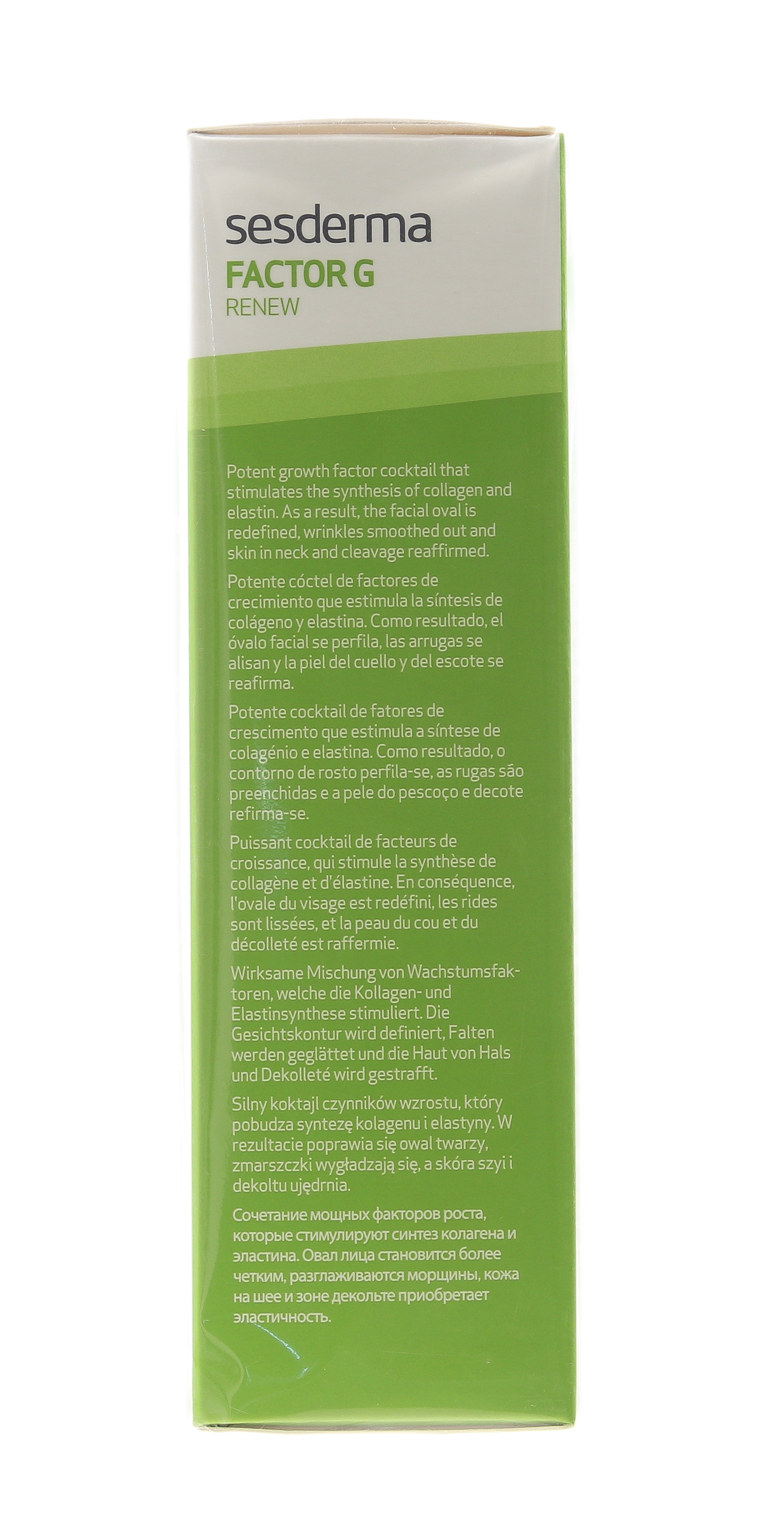Сесдерма Омолаживающее средство для овала лица и шеи FACTOR G RENEW Oval face & neck, 50 мл. (Sesderma, Factor G) фото 11