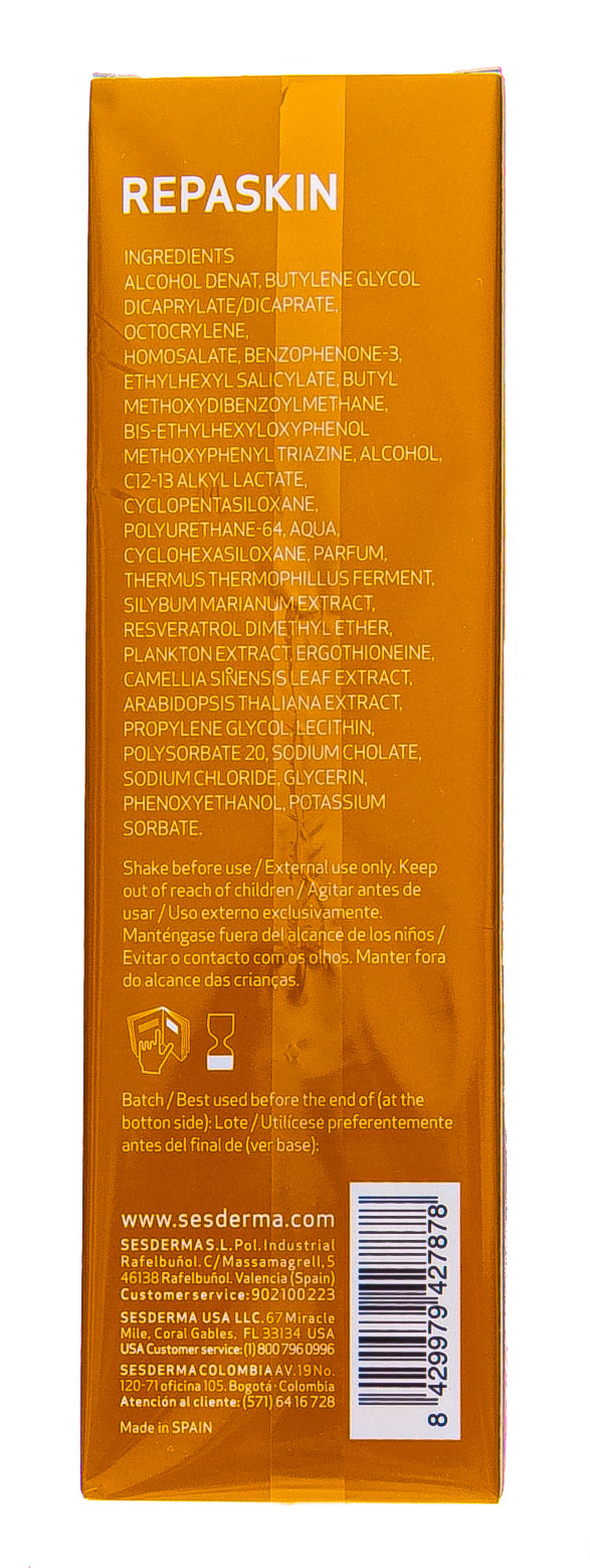 Сесдерма Солнцезащитный прозрачный спрей REPASKIN SPF 30, 200 мл (Sesderma, Repaskin) фото 2