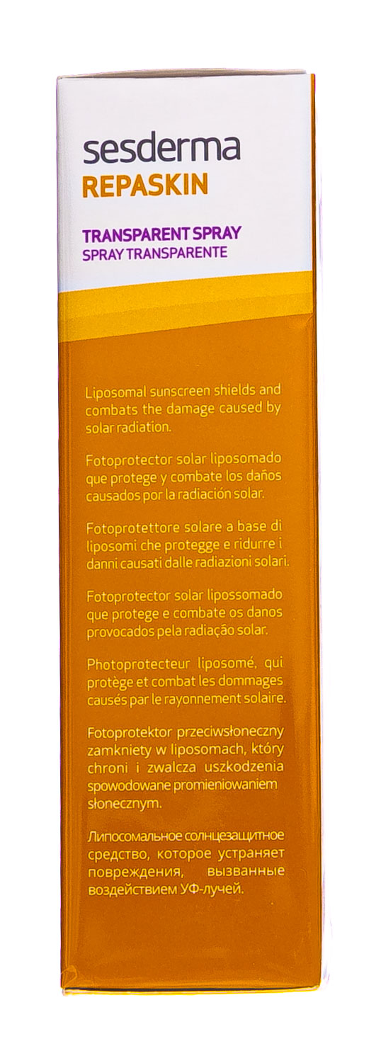 Сесдерма Солнцезащитный прозрачный спрей REPASKIN SPF 50, 200 мл (Sesderma, Repaskin) фото 1