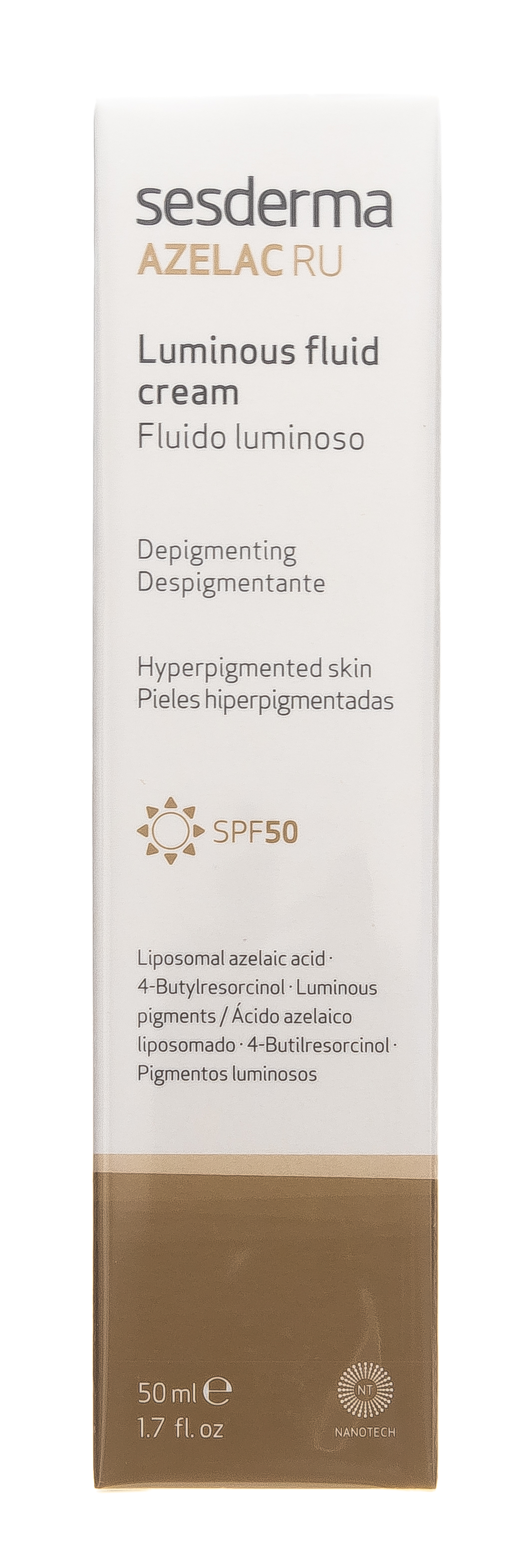 Сесдерма Флюид для сияния кожи SPF 50, 50 мл (Sesderma, Azelac Ru) фото 6