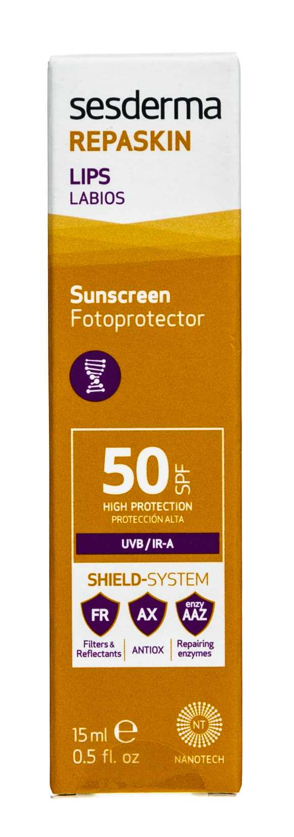 Сесдерма Солнцезащитное средство для губ REPASKIN Lips SPF 50, 15 мл (Sesderma, Repaskin) фото 1