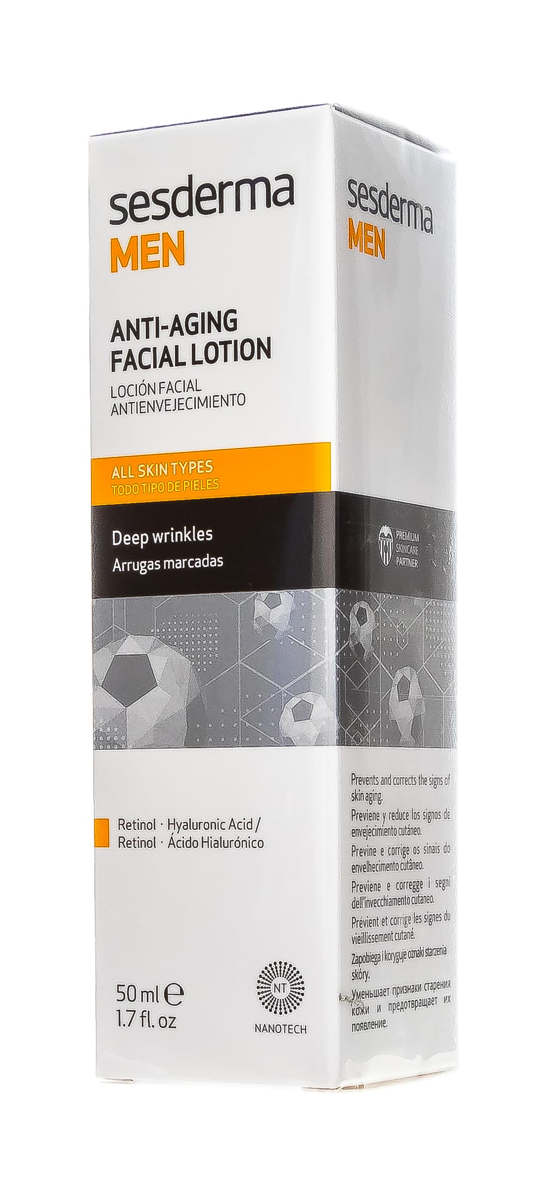Сесдерма Лосьон антивозрастной для лица для мужчин 50 мл (Sesderma, Men) фото 2