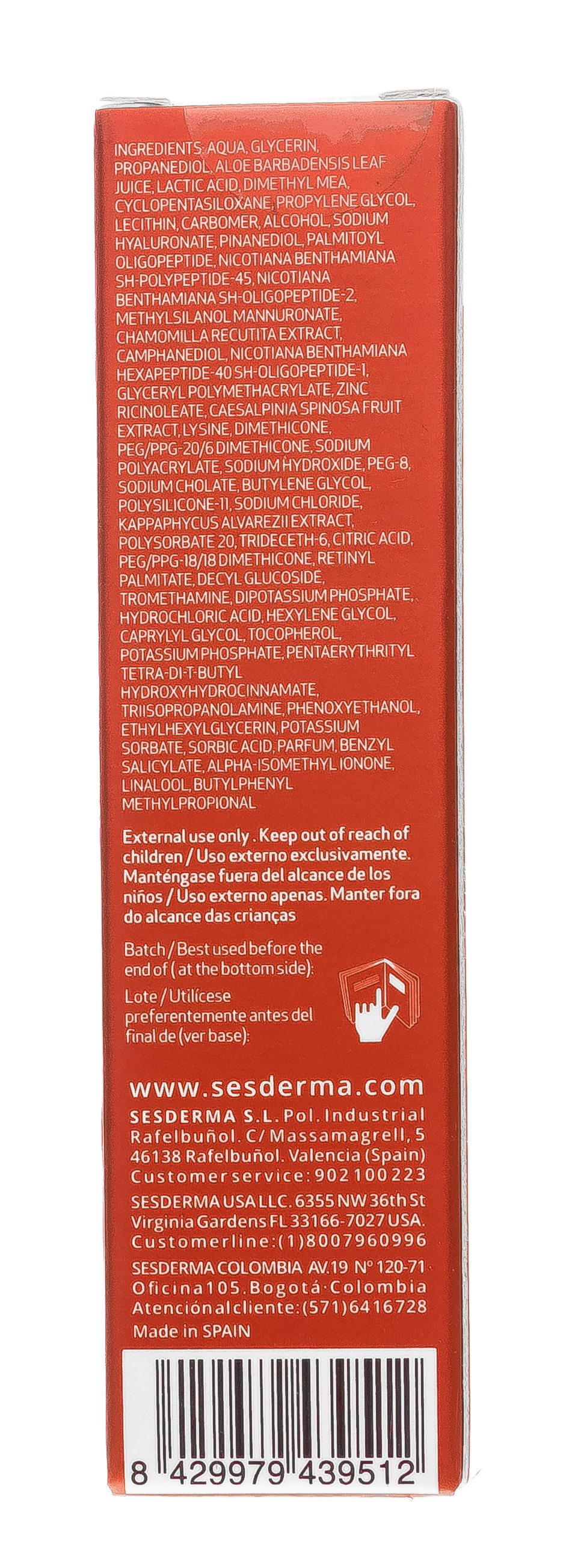 Сесдерма Подтягивающий гель для шеи DAESES, 50 мл (Sesderma, Daeses) фото 9