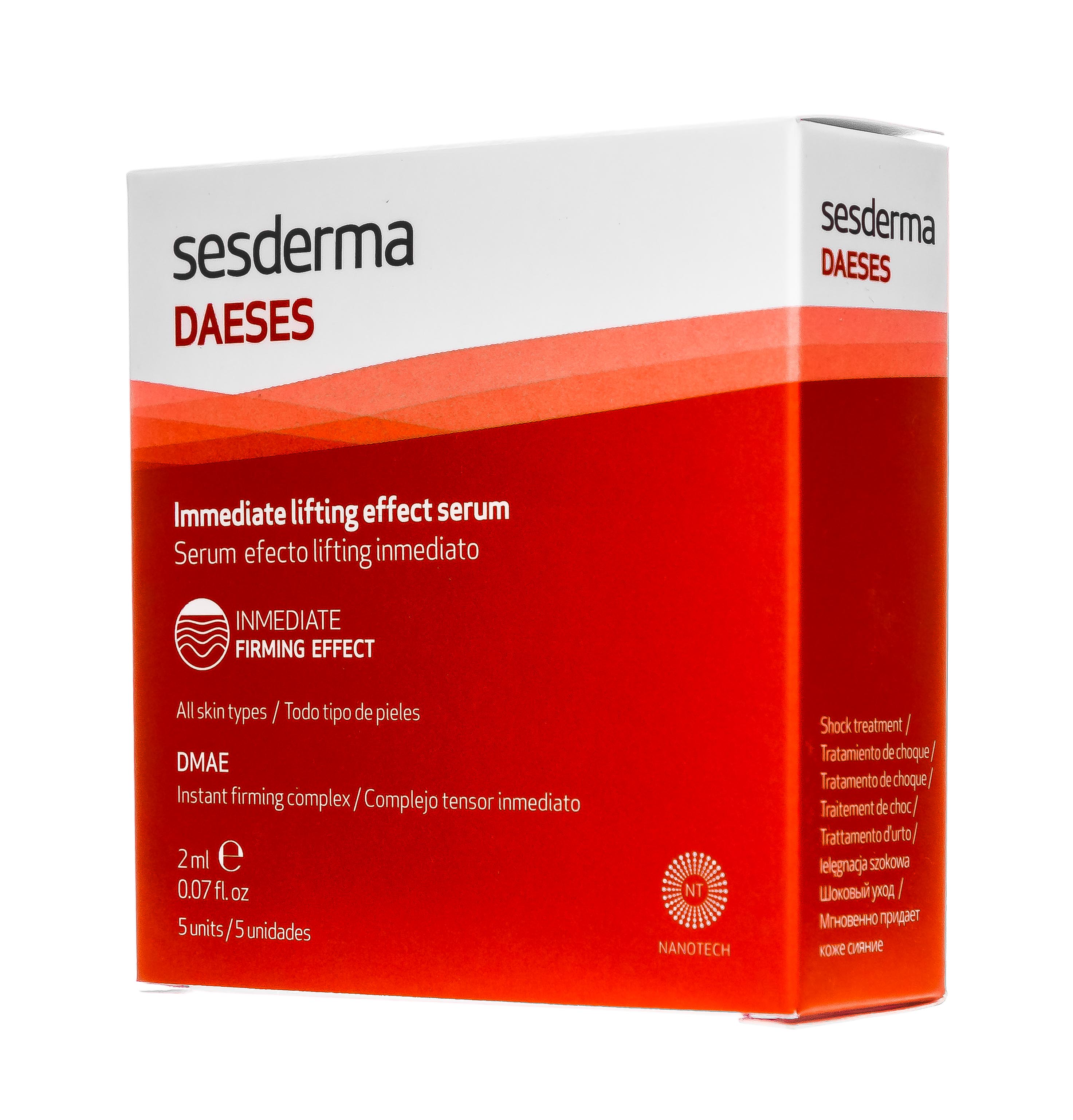 Сесдерма Сыворотка с мгновенным эффектом лифтинга, 5 шт по 2 мл (Sesderma, Daeses) фото 2