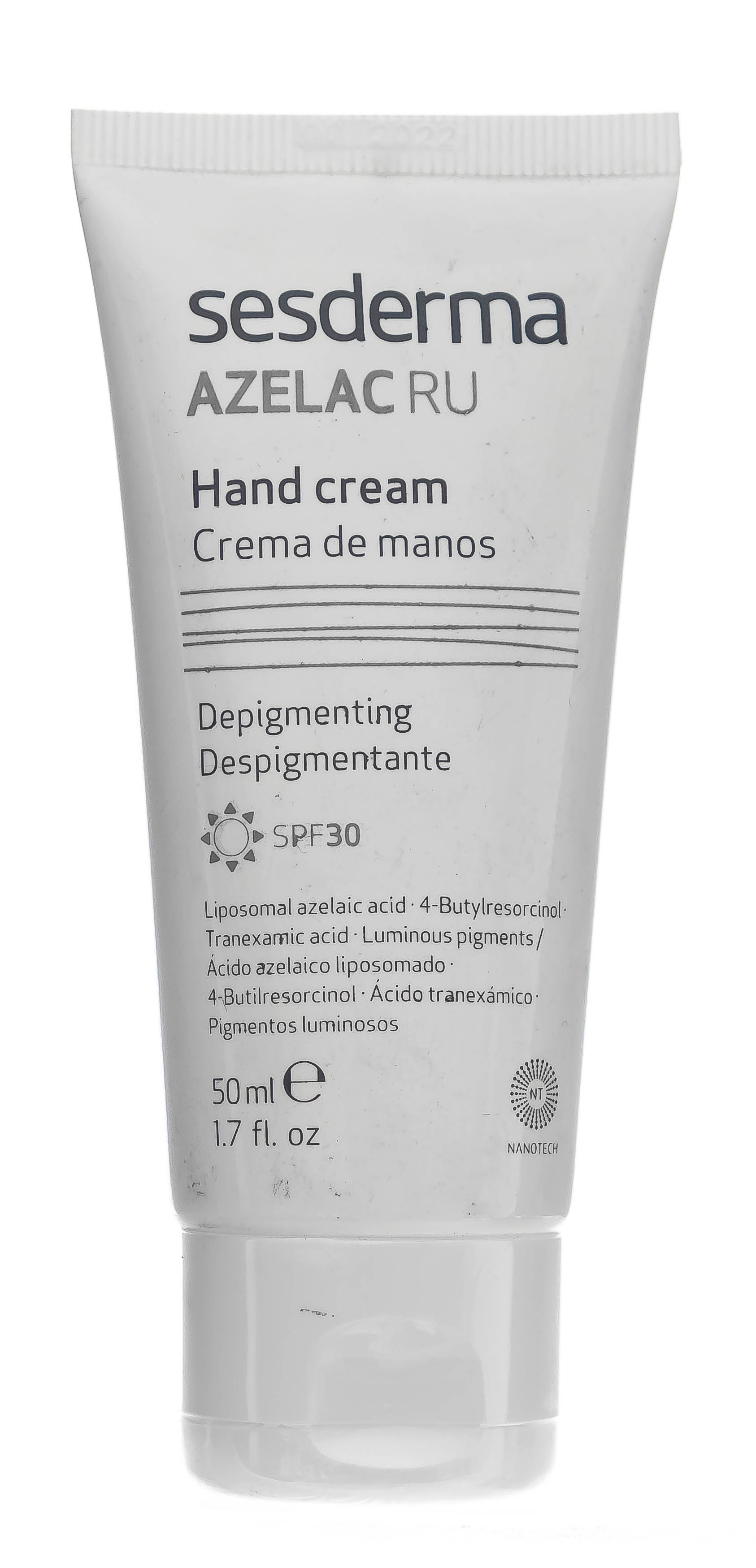 Сесдерма Крем для рук депигментирующий с SPF30 AZELAC RU, 50 мл (Sesderma, Azelac Ru) фото 6