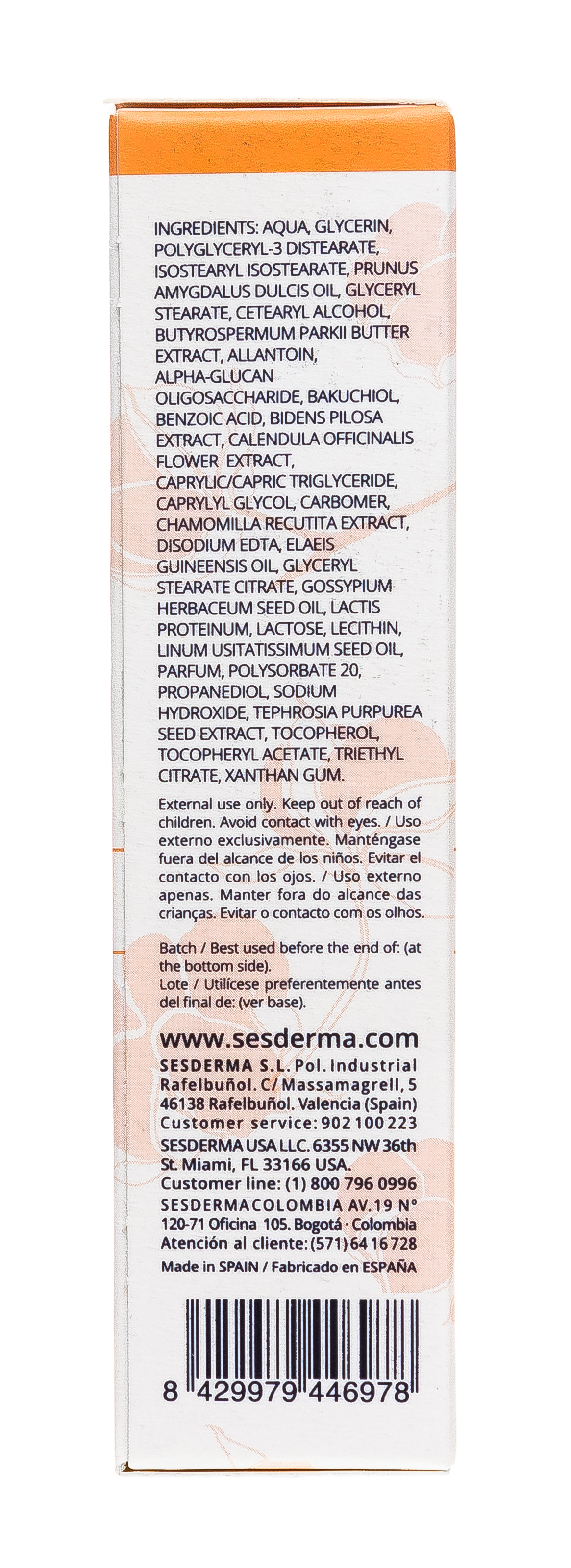 Сесдерма Антивозрастной крем-контур для зоны вокруг глаз, 15 мл (Sesderma, Samay) фото 8