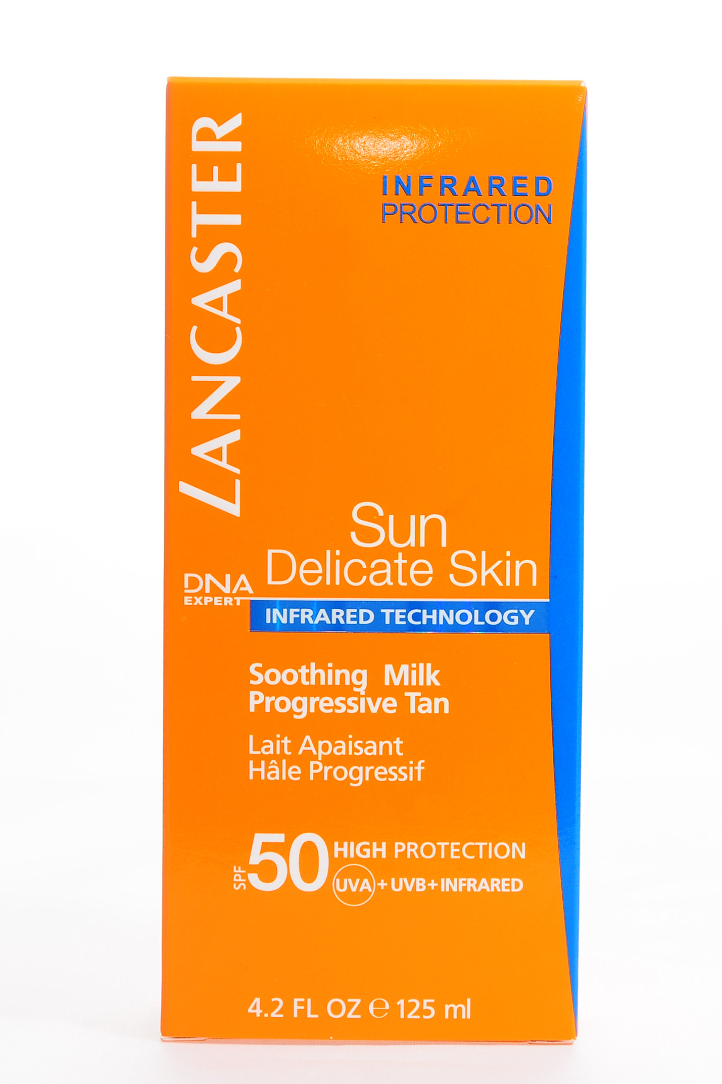 Ланкастер Молочко успокаивающее Постепенный загар SPF50 125мл (Lancaster, Sun Protection) фото 2