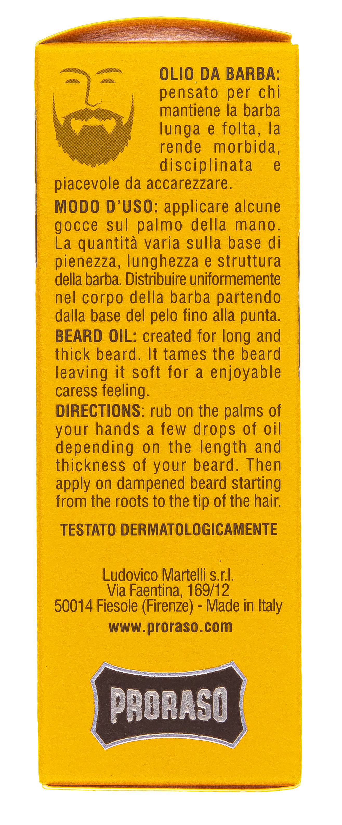 Прорасо Масло для бороды  30 мл (Proraso, Для ухода) фото 3