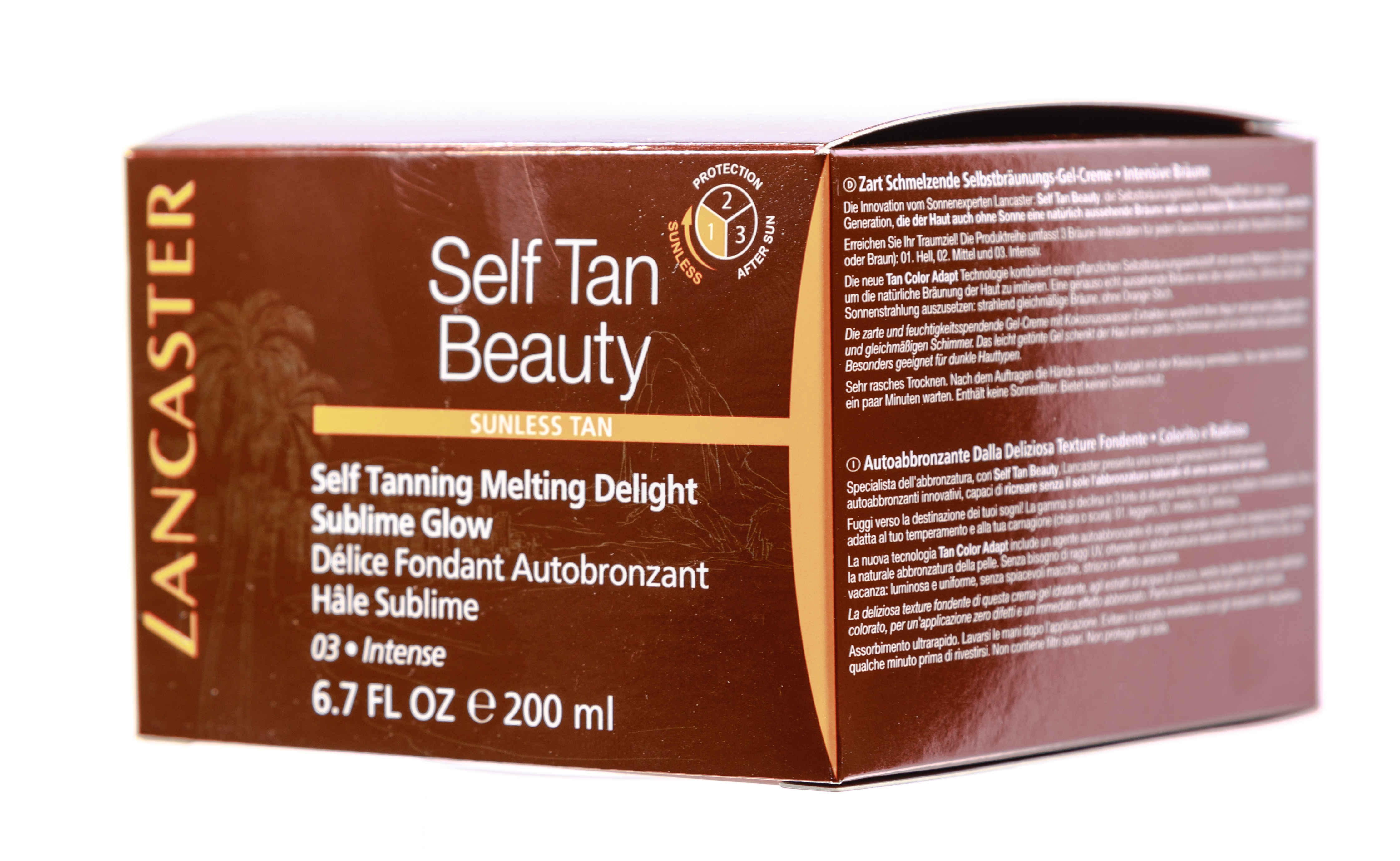 Ланкастер Автобронзат для яркого загара 03 интенсив Self Tan Beauty, 200 мл (Lancaster, Self Tan) фото 4