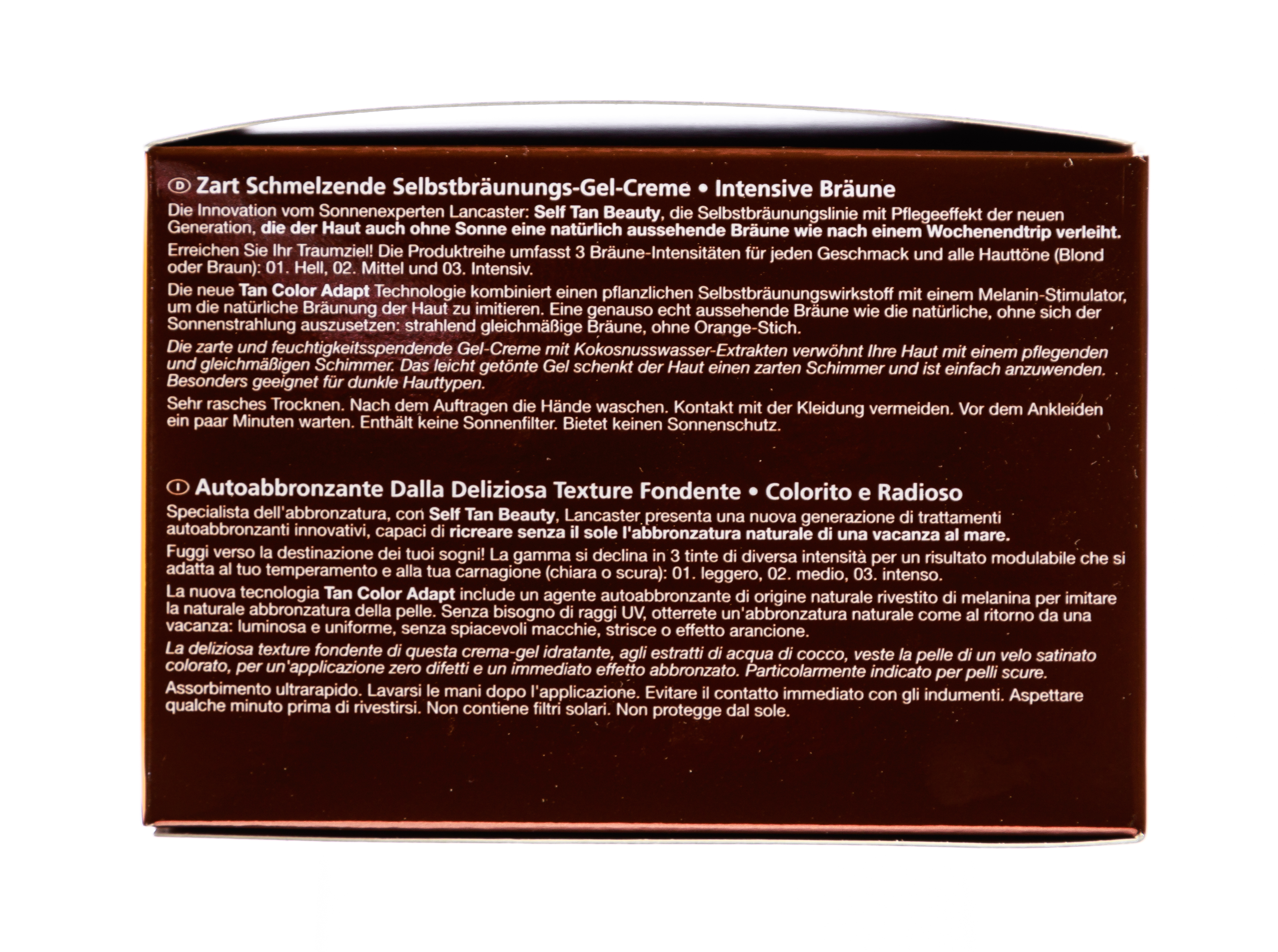 Ланкастер Автобронзат для яркого загара 03 интенсив Self Tan Beauty, 200 мл (Lancaster, Self Tan) фото 3