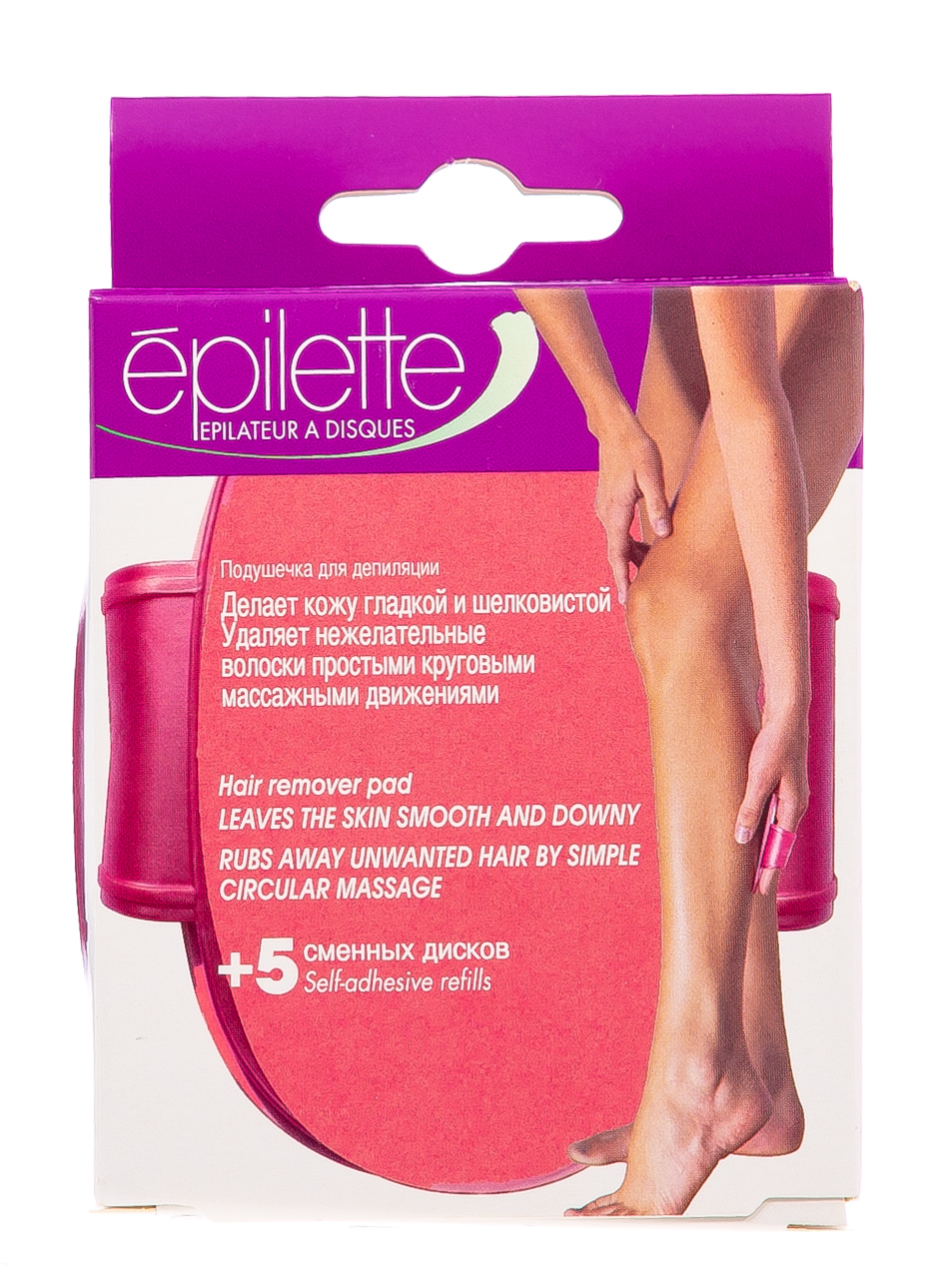 Эпилет Epilette Подушечки для депиляции (для женщин) (Epilette, Facial buffer) фото 1
