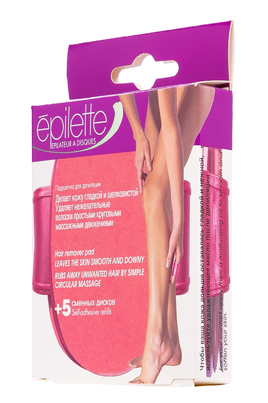 Эпилет Epilette Подушечки для депиляции (для женщин) (Epilette, Facial buffer) фото 2