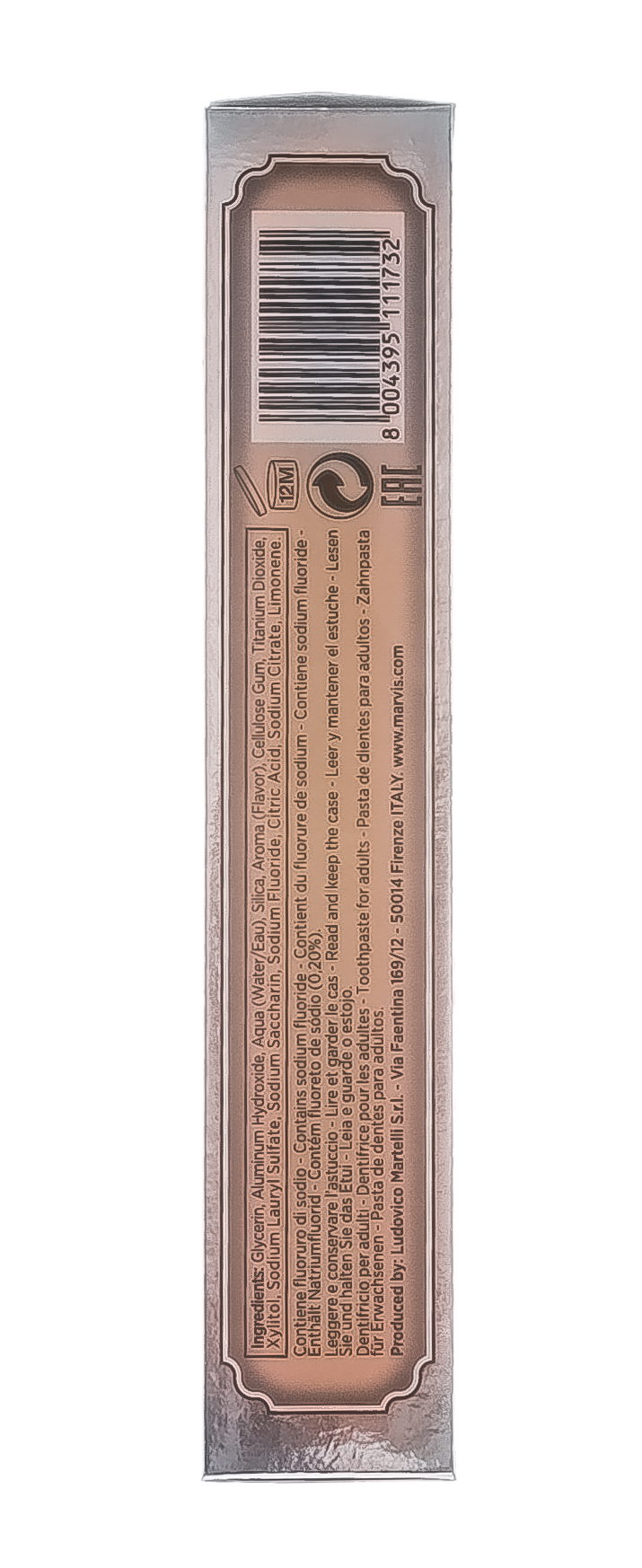 Марвис Зубная паста 