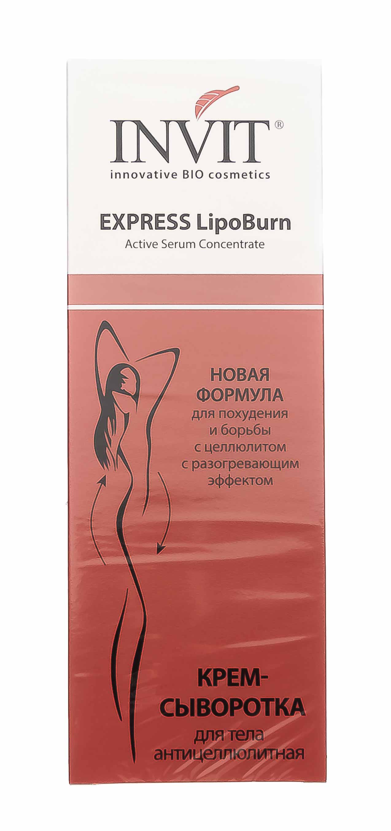 Инвит Антицеллюлитная крем-сыворотка для тела, 250 мл (Invit, Invit Body Line Pro) фото 1