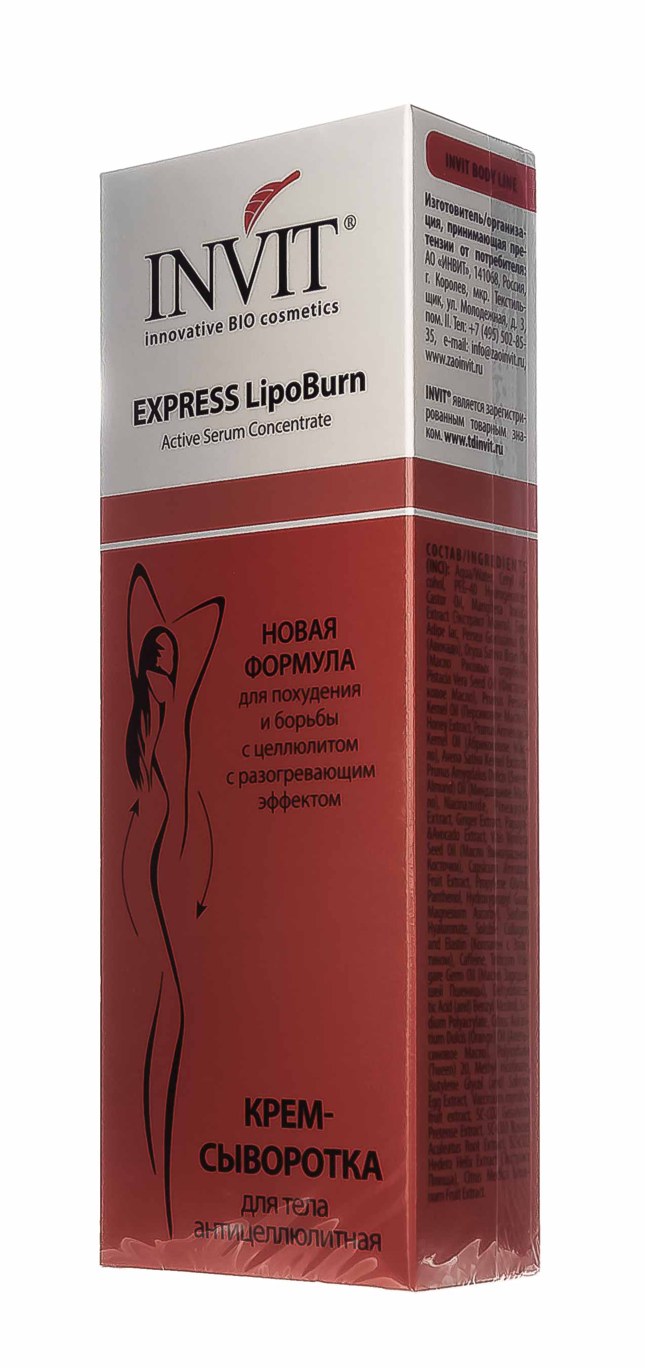 Инвит Антицеллюлитная крем-сыворотка для тела, 250 мл (Invit, Invit Body Line Pro) фото 2