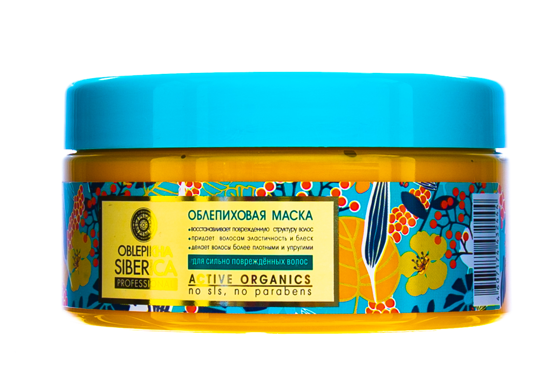 Натура Сиберика Маска облепиховая для поврежденных волос Глубокое Восстановление 300 мл (Natura Siberica, Oblepikha Siberica) фото 3