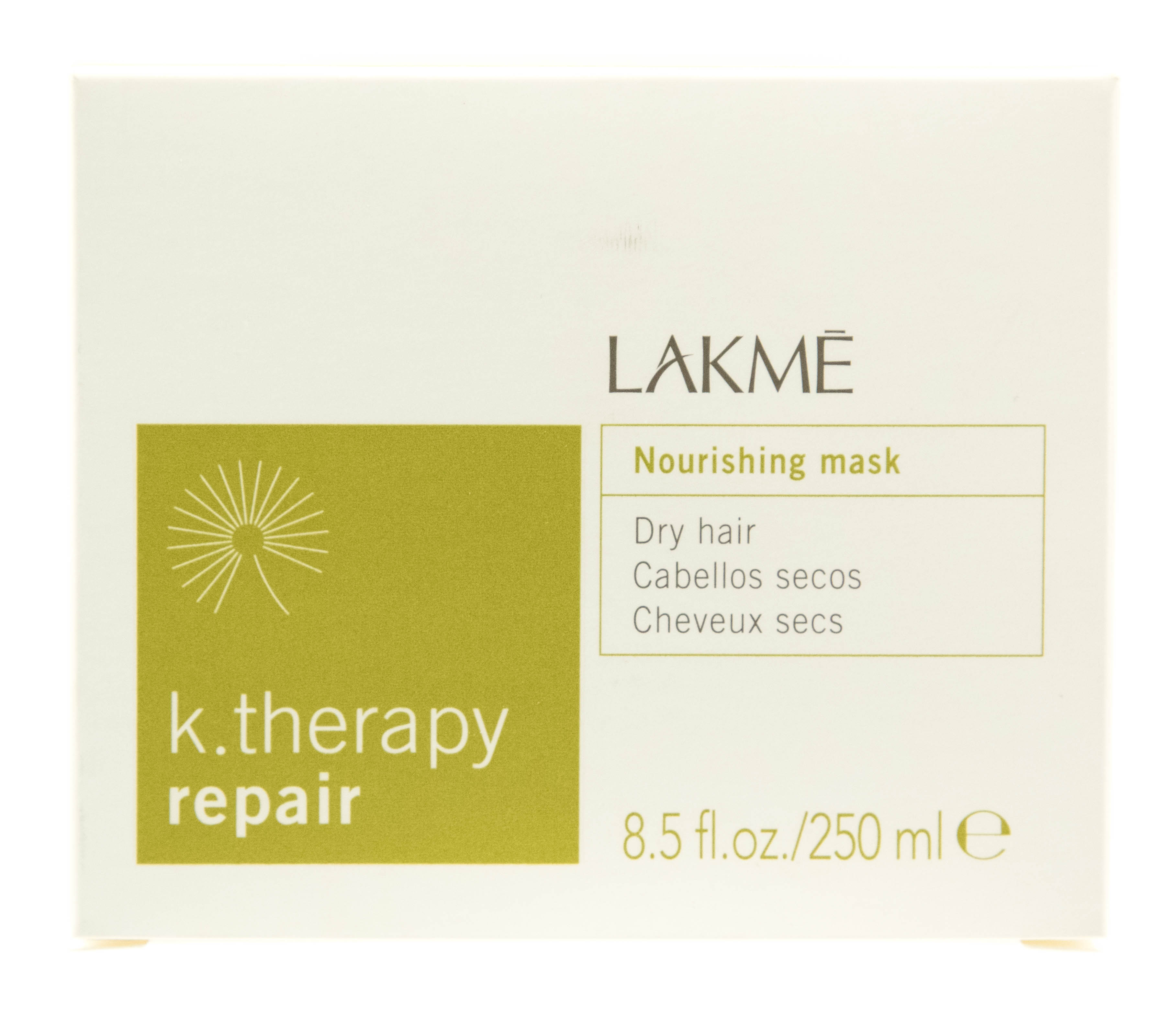Лакме Маска питательная для сухих волос Nourishing Mask Dry Hair, 250 мл (Lakme, K.Therapy) фото 1