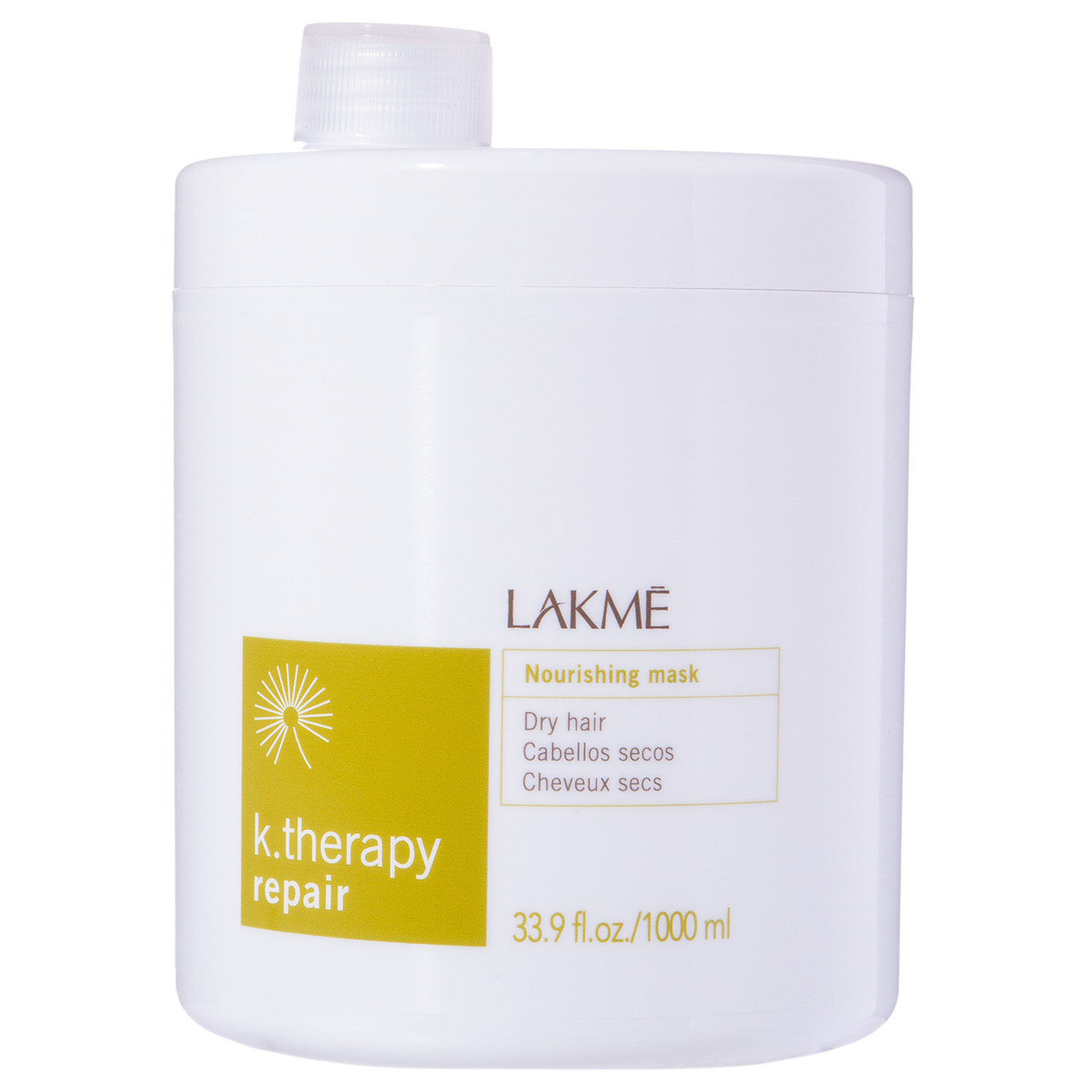 Лакме Маска питательная для сухих волос 1000 мл (Lakme, K.Therapy) фото 0